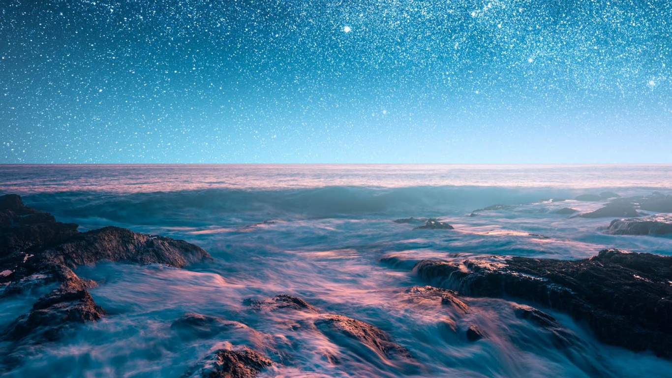 Обои вода, атмосфера, гидроресурсы, природный ландшафт, синий в разрешении 1366x768