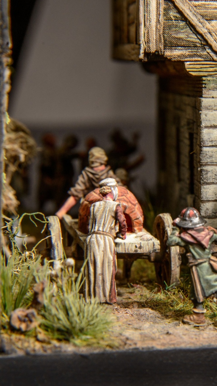 Обои древесина, Рождественский день, вертеп, Рождество в разрешении 720x1280