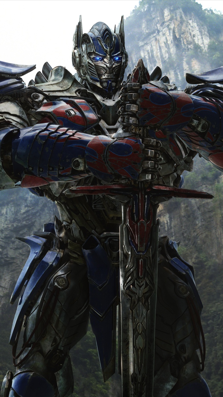 Обои Трансформеры 5 Оптимус Прайм, Оптимус Прайм, Бамблби, трансформеры, Автобот в разрешении 720x1280