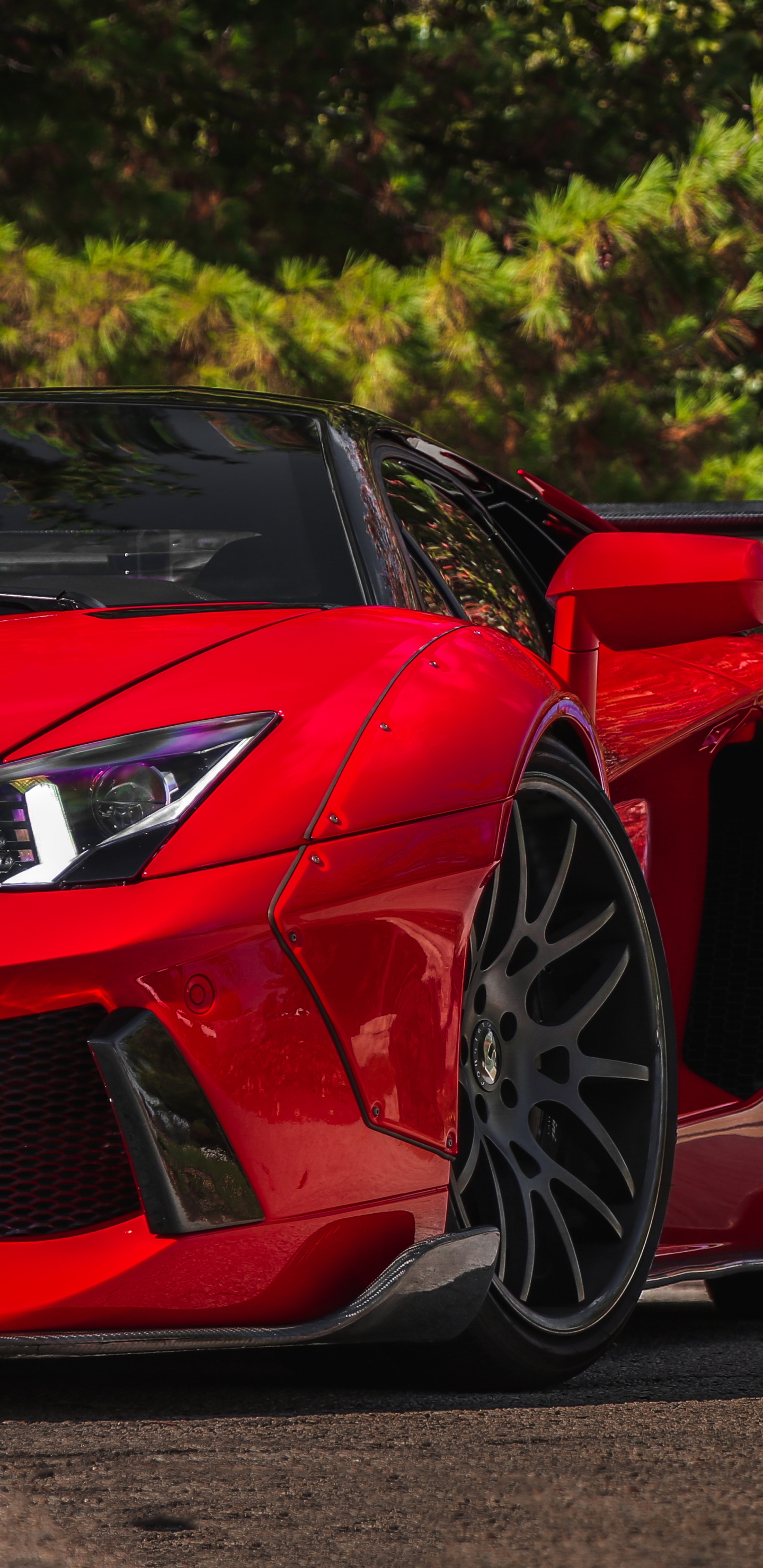 Обои Ламборгини авентадор, Ламборджини, спорткар, авто, суперкар в разрешении 1440x2960