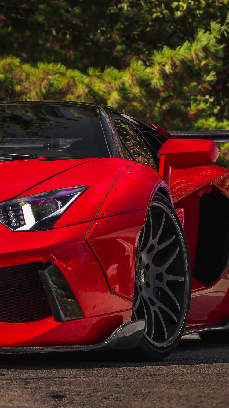 Обои Ламборгини авентадор, Ламборджини, спорткар, авто, суперкар в разрешении 750x1334