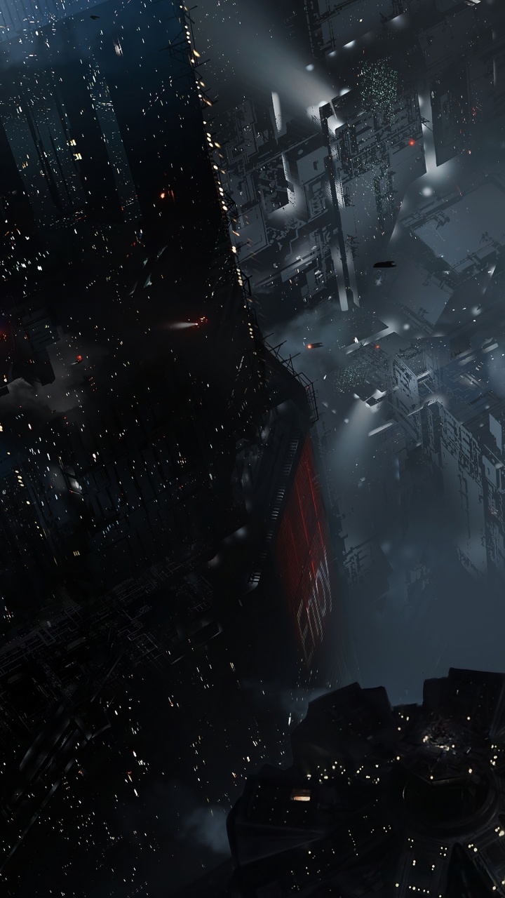 Обои Офицер К, Научная фантастика, графика, астрономический объект, арт в разрешении 720x1280