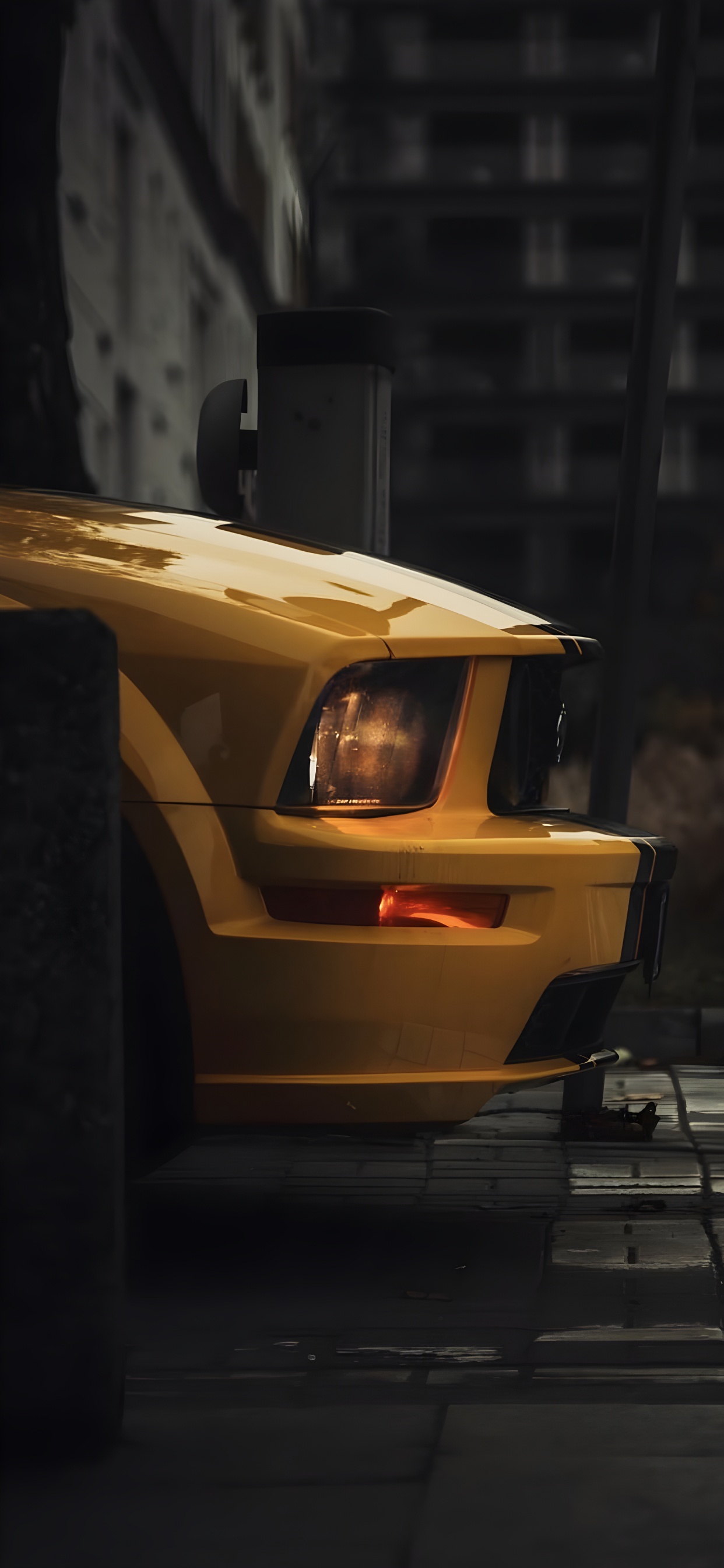 Обои легковые автомобили, спорткар, спортивный седан, Ламборджини, Кадиллак в разрешении 1242x2688