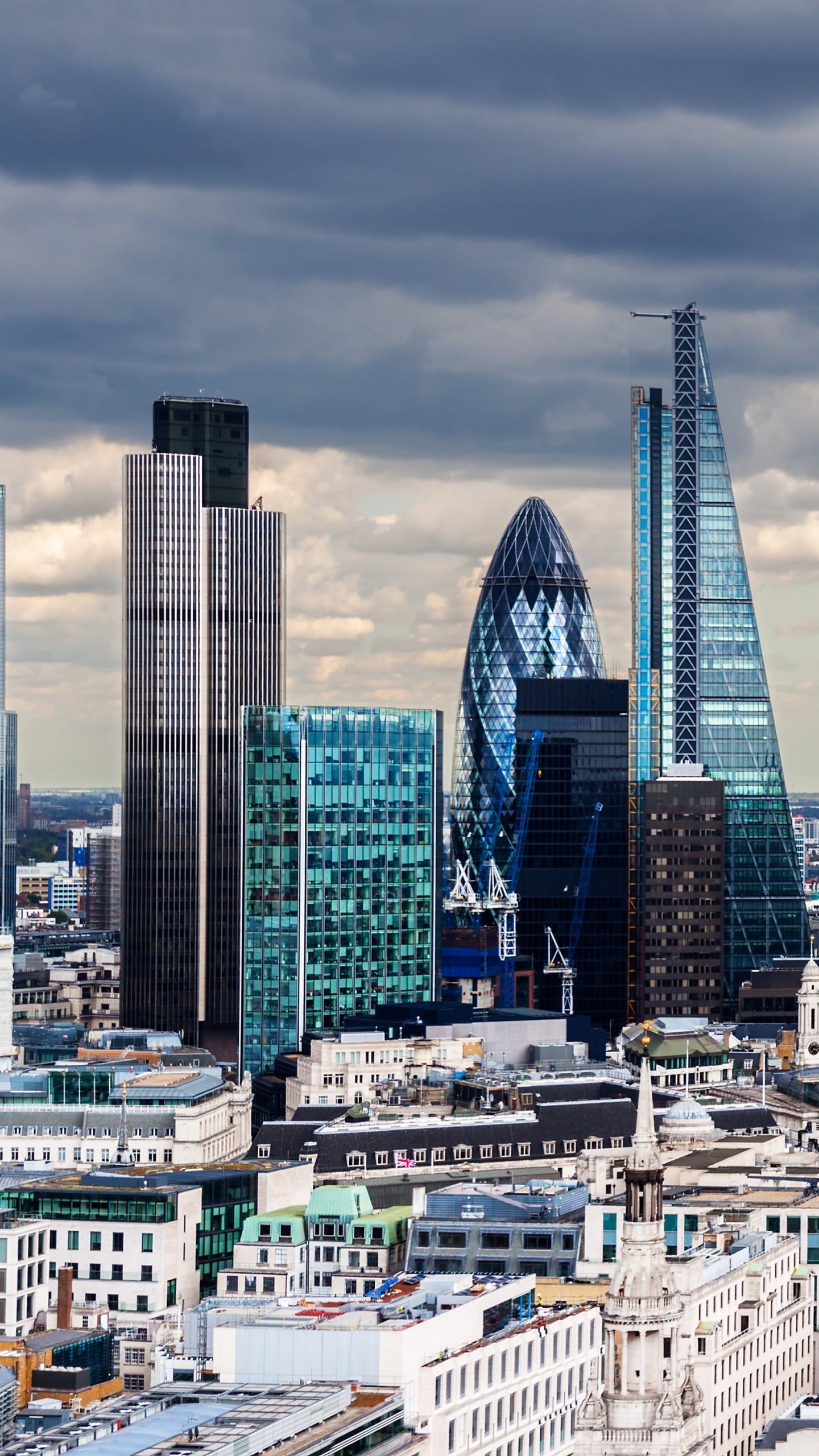 Обои Лондон, городской пейзаж, город, городской район, метрополия в разрешении 1440x2560