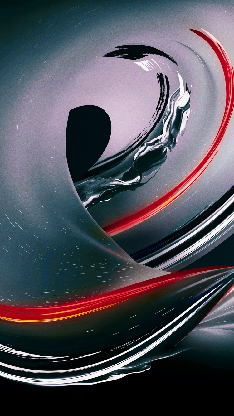 Обои графика, абстрактное искусство, абстракция, шрифт в разрешении 750x1334