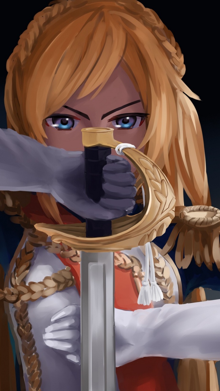 Обои аниме, мультфильм, анимация, костюм, игры в разрешении 720x1280