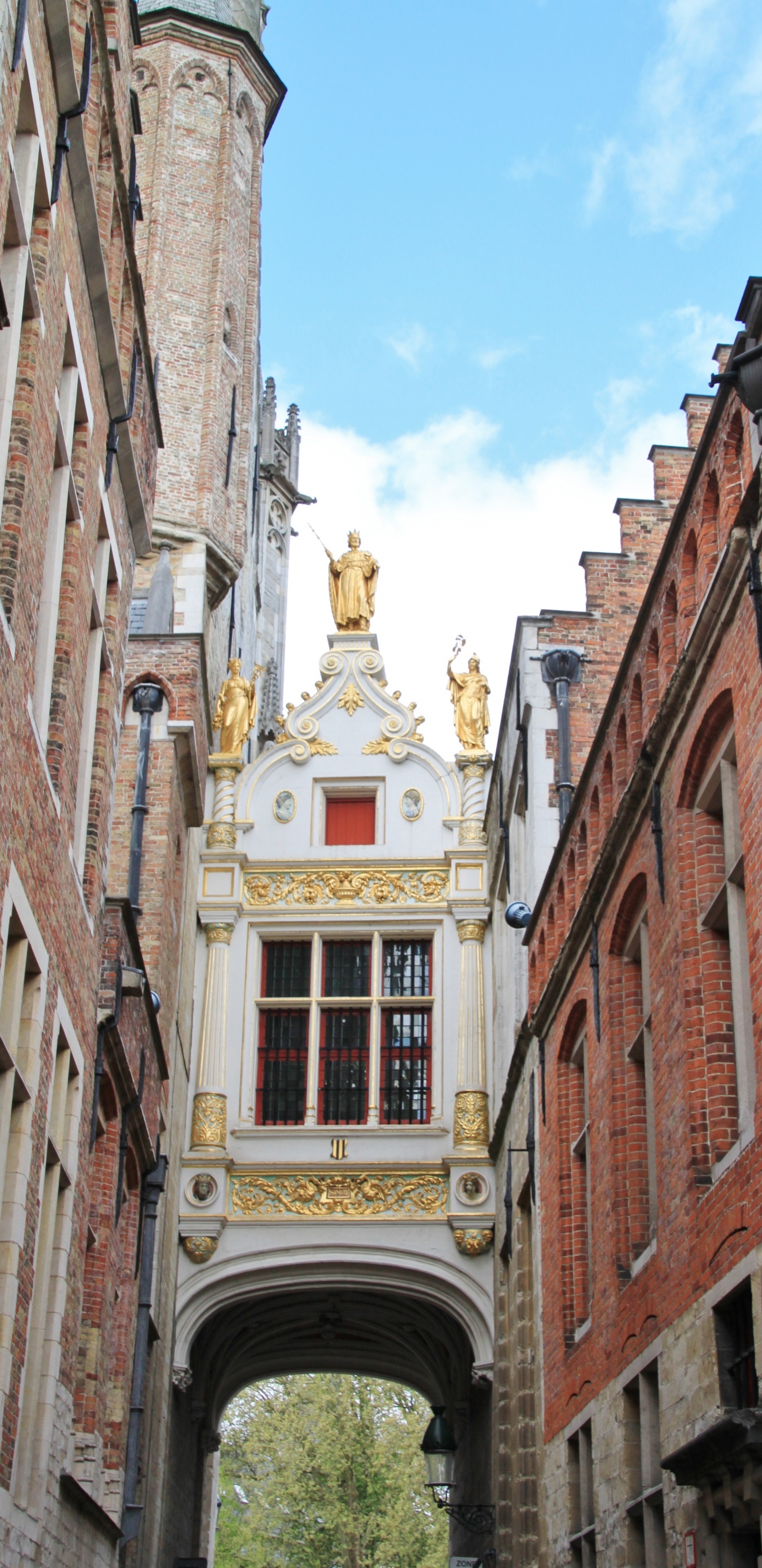 Обои здание, архитектура, городок, средневековая архитектура, фасад в разрешении 1440x2960