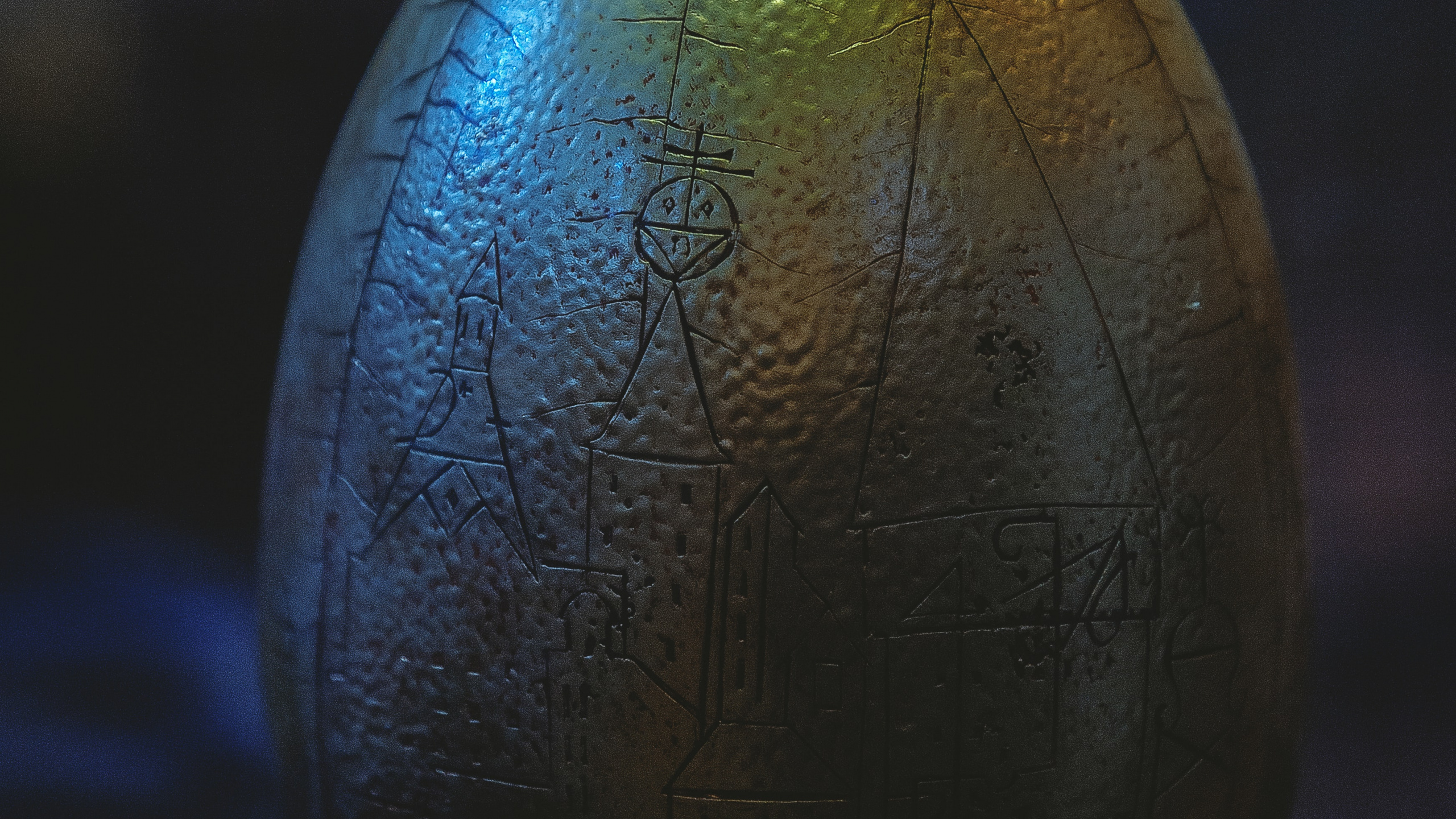 Обои Гарри Поттер, мажорель синий, электрик, мир, синий кобальт в разрешении 2560x1440