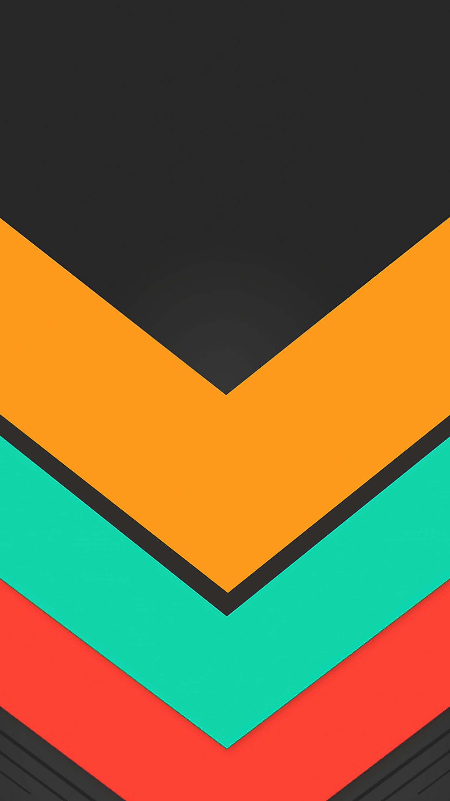 Обои Апельсин, абстрактное искусство, прямоугольник, жест, треугольник в разрешении 1440x2560