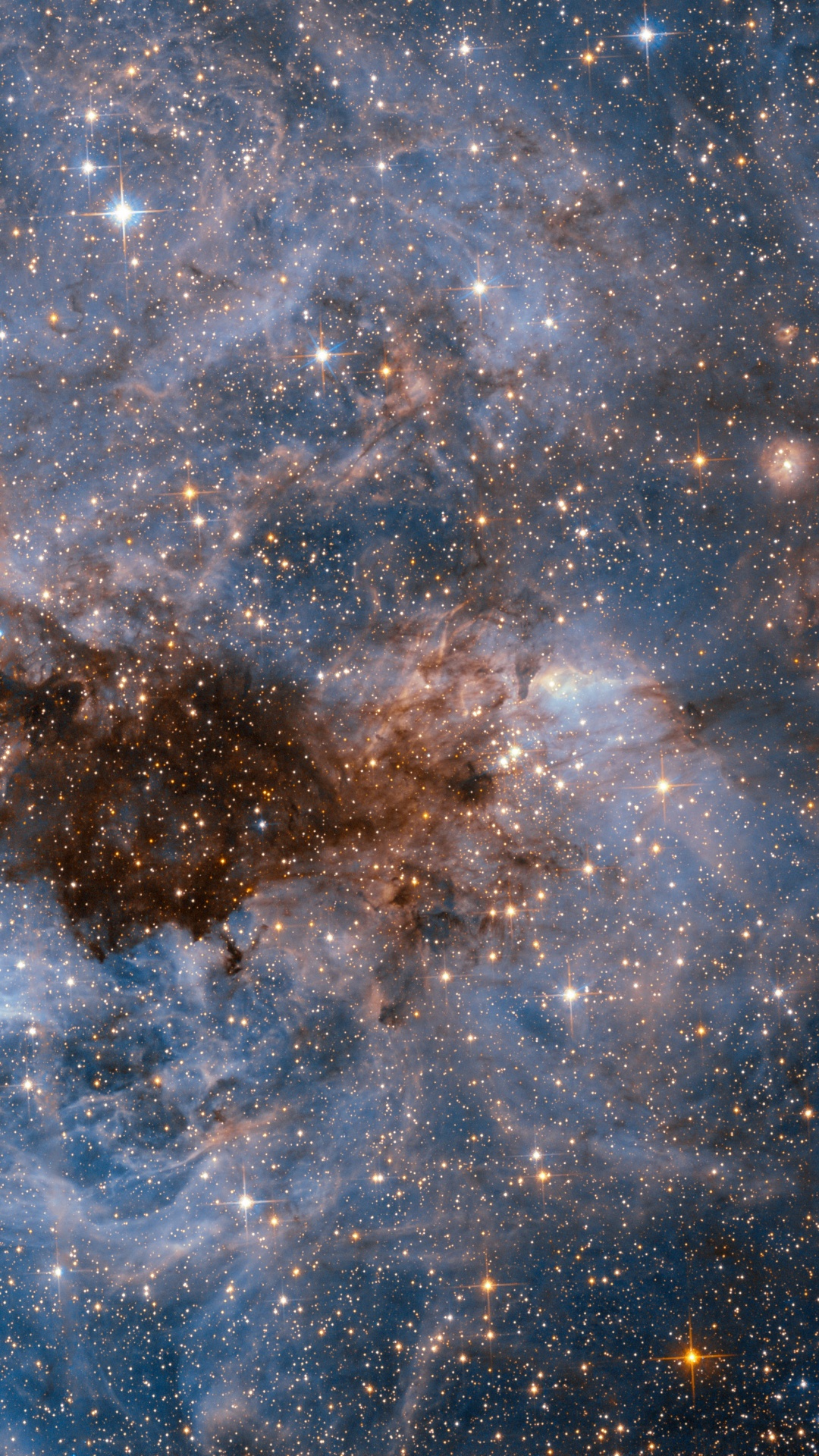 Обои Млечный Путь, Галактика, большое Магелланово облако, звезда, Астрономия в разрешении 1080x1920