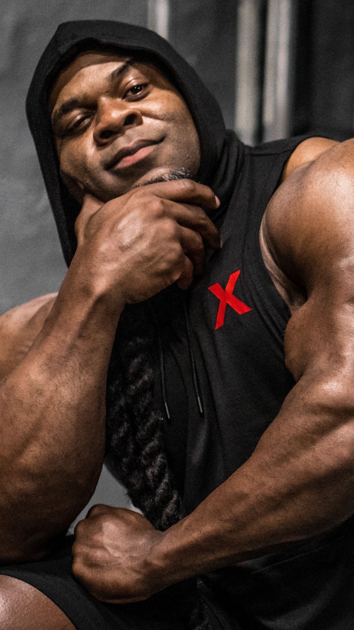 Обои Кай Грин, Бодибилдинг, культурист, мышца, плечо в разрешении 720x1280