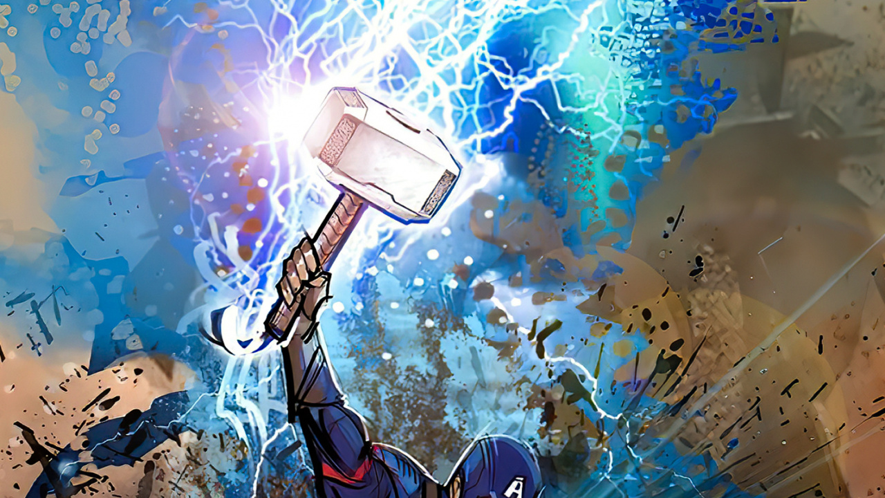 Обои визуальное искусство, арт, иллюстрация, супергерой, мультфильм в разрешении 1280x720