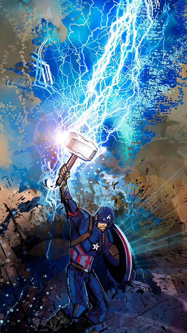 Обои визуальное искусство, арт, иллюстрация, супергерой, мультфильм в разрешении 750x1334