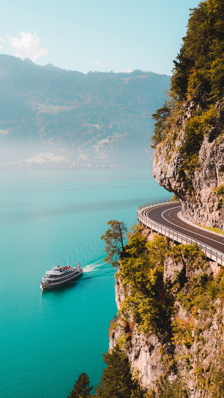 Обои Тунское Озеро, Озеро Бриенц, озеро Эшинен, путешествие, Озеро Блед в разрешении 750x1334