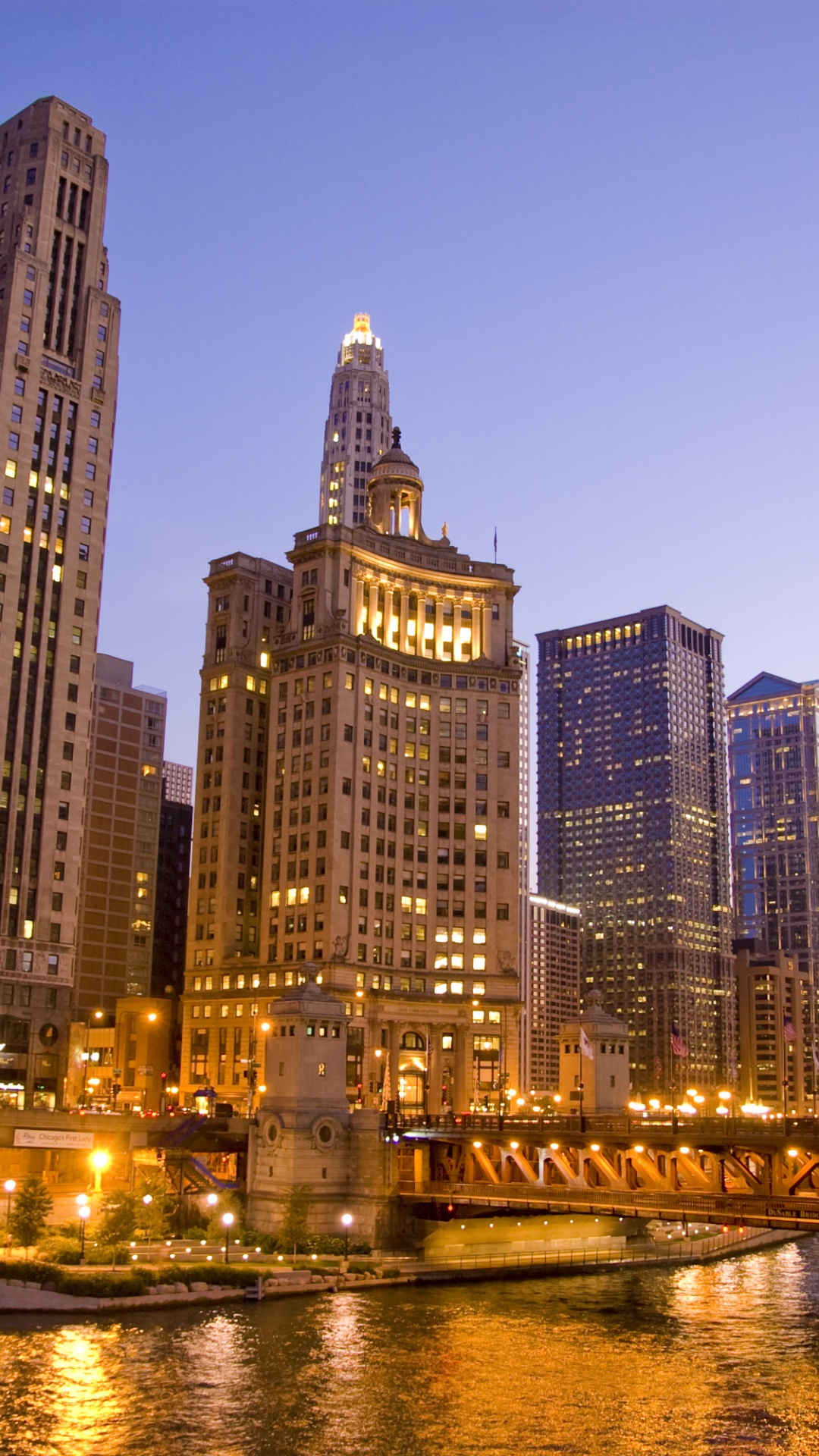 Обои столица, Нью-Йорк, Чикаго, метрополия, здание в разрешении 1080x1920