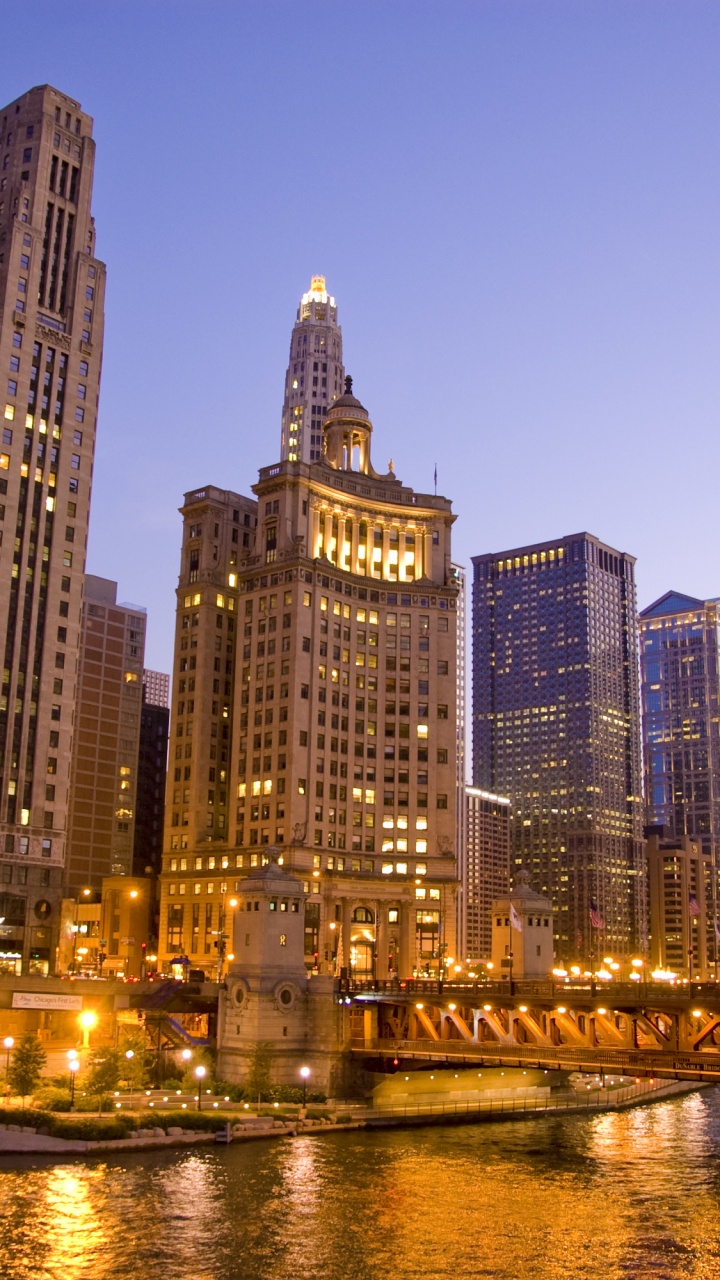 Обои столица, Нью-Йорк, Чикаго, метрополия, здание в разрешении 720x1280