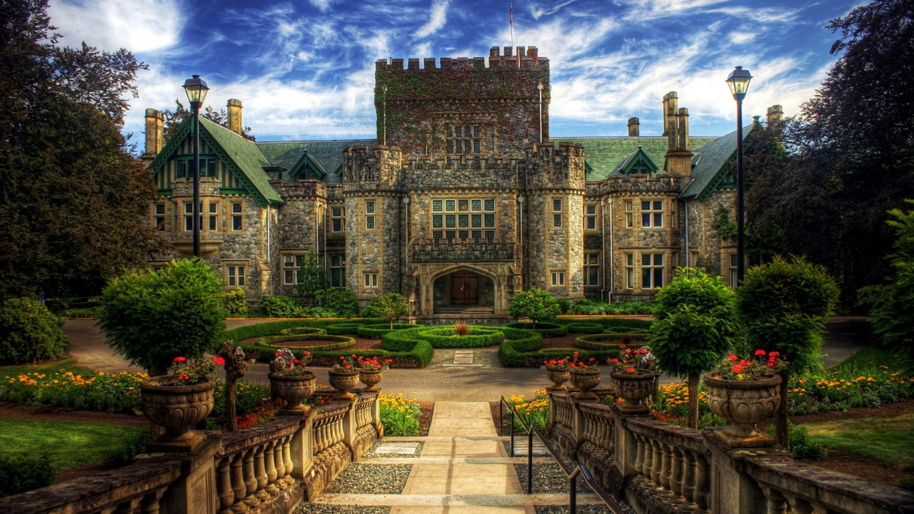 Обои Хэтли Национальный Парк Историческое Место, замок, парк, имущество, ориентир в разрешении 1280x720