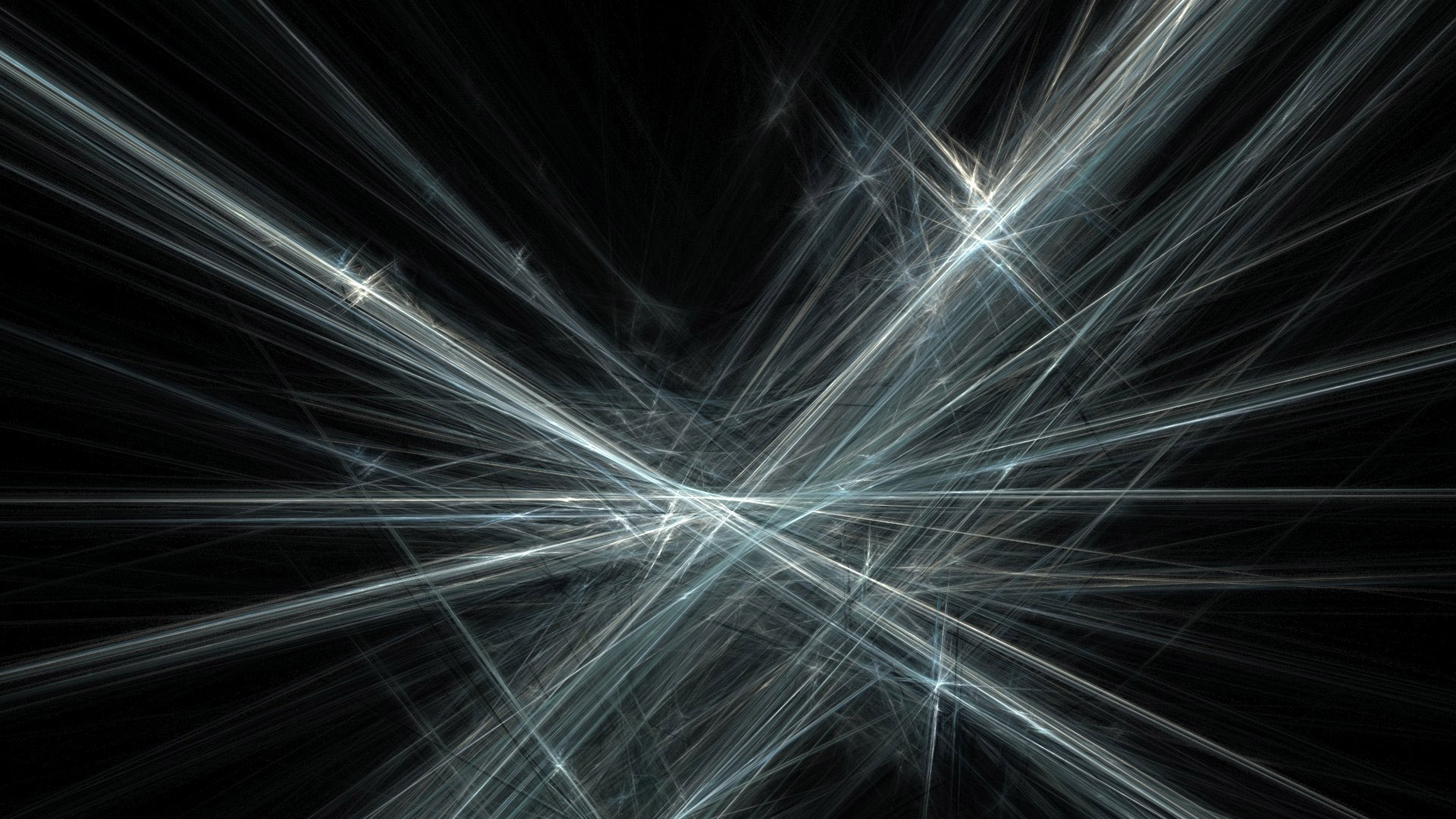 Обои черный, свет, фрактальное искусство, линия, линии в разрешении 1920x1080
