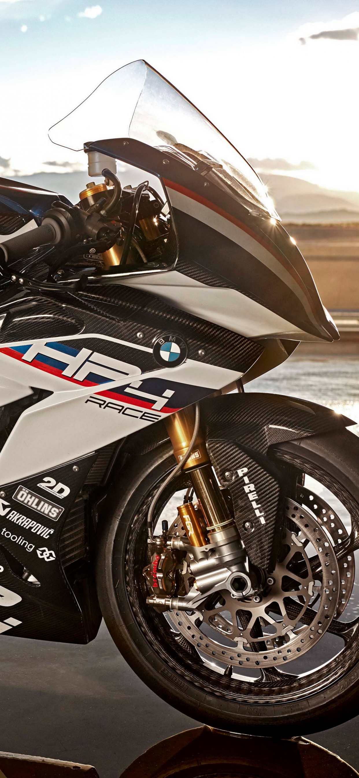 Обои Байерише Моторен Верке АГ, гонки BMW нр4, мотоцикл, велосипед, супербайк в разрешении 1242x2688