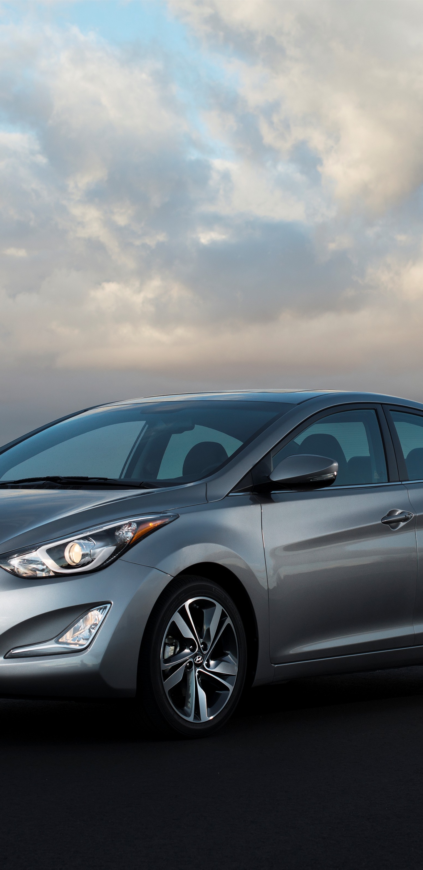 Обои Хендэ Мотор Компании, авто, Hyundai, компактный автомобиль, Хендай Элантра в разрешении 1440x2960