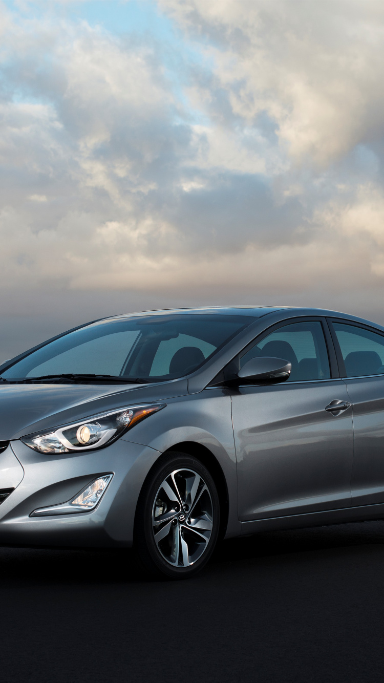 Обои Хендэ Мотор Компании, авто, Hyundai, компактный автомобиль, Хендай Элантра в разрешении 750x1334