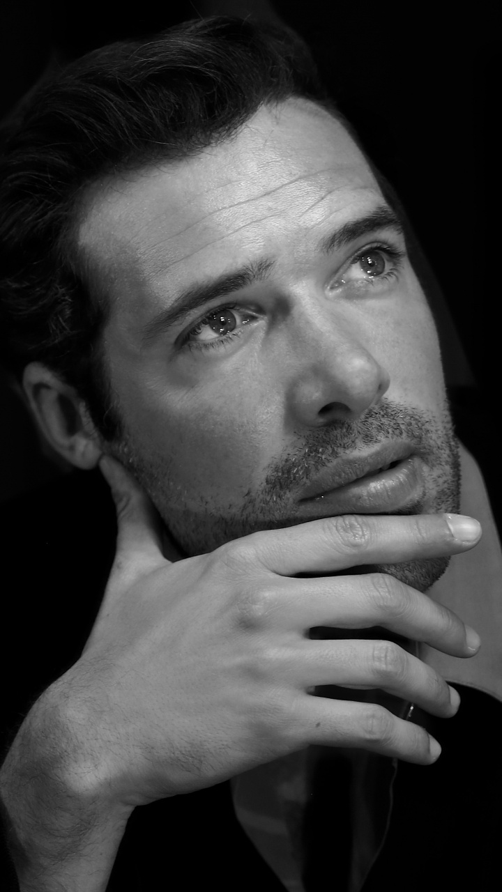 Обои волосы на лице, подбородок, мужчина, джентльмен, темнота в разрешении 720x1280