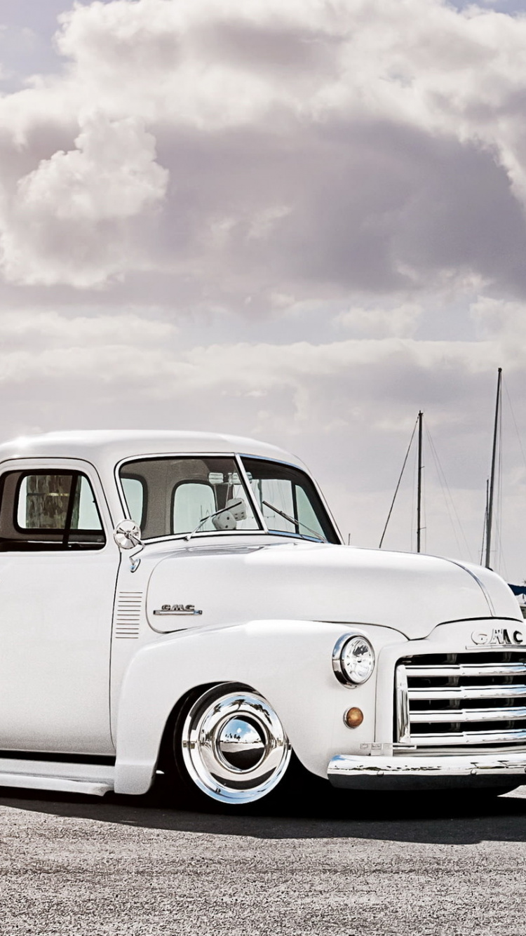 Обои Пикап, ГМС, авто, грузовик, заранее Шевроле дизайн в разрешении 750x1334