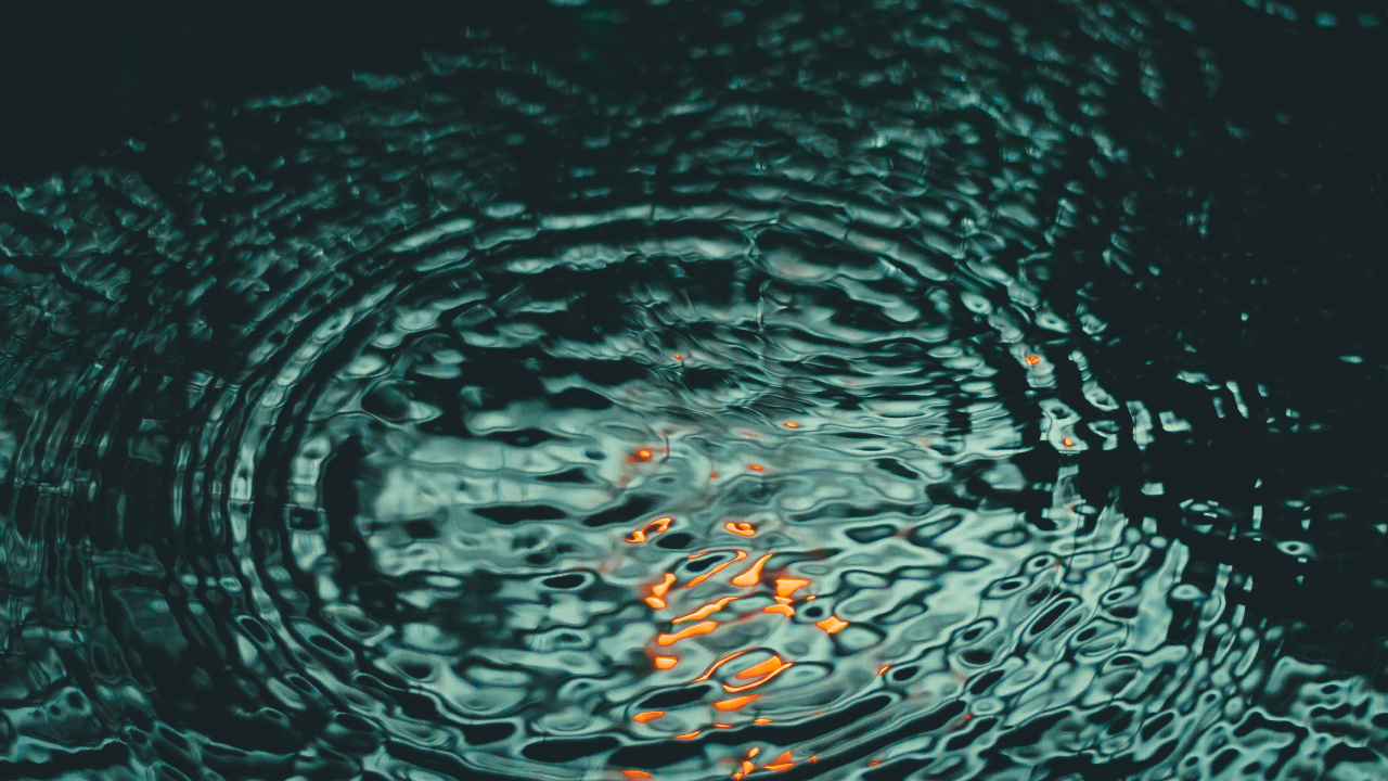 Обои вода, жидкий, синий, отражение, Аква в разрешении 1280x720