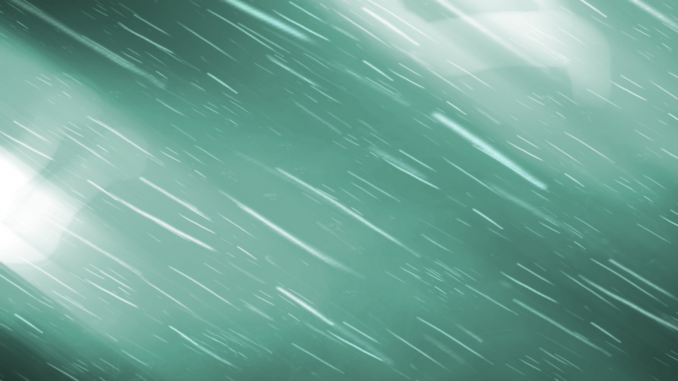 Обои зеленый, синий, линия, вода, атмосфера в разрешении 1366x768