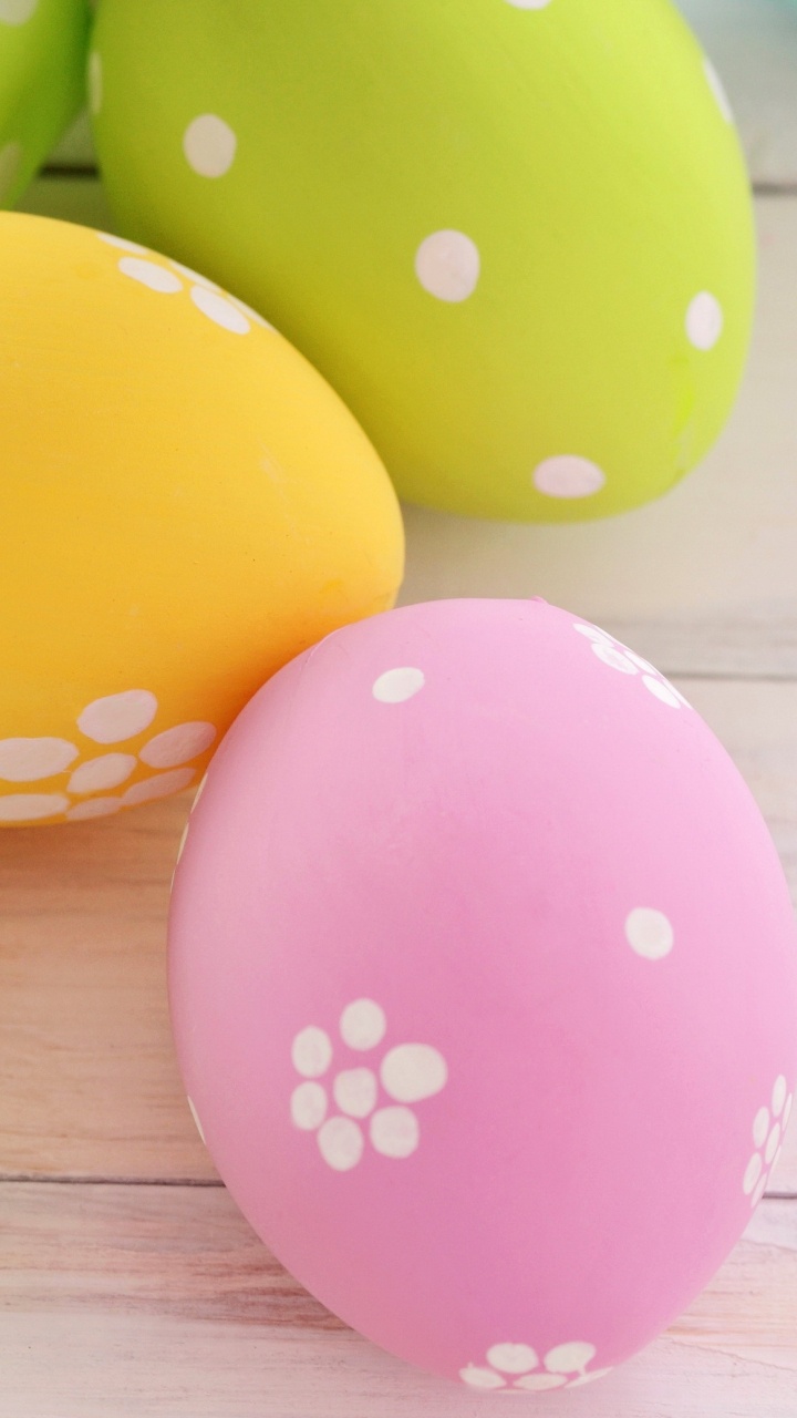 Обои пасхальное яйцо, яйцо, пасха, фестиваль, желтый в разрешении 720x1280