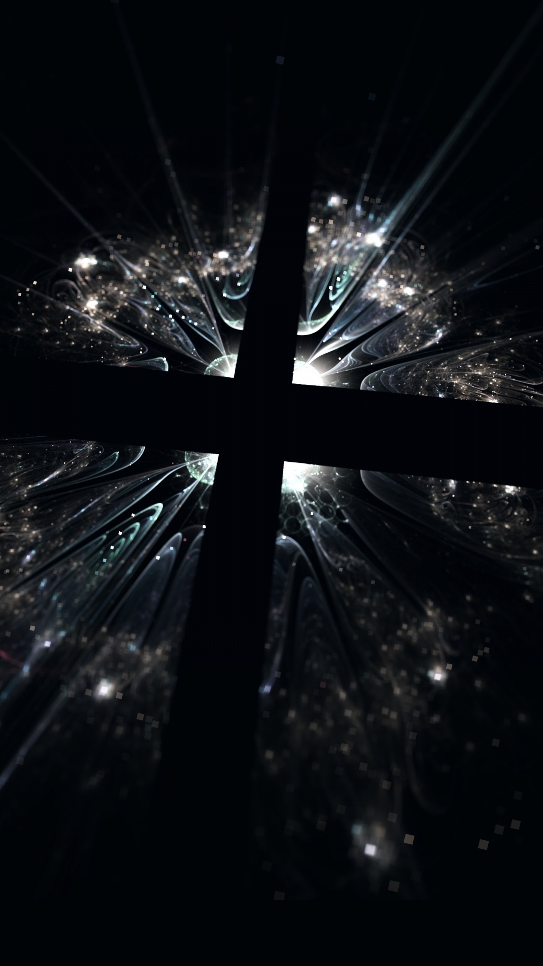 Обои атмосфера земли, темнота, полночь, Радоваться Что Он Воскрес, черный и белый в разрешении 1080x1920