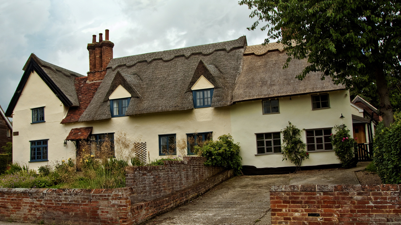 Обои Хаус, здание, коттедж, свойство, родина в разрешении 1366x768