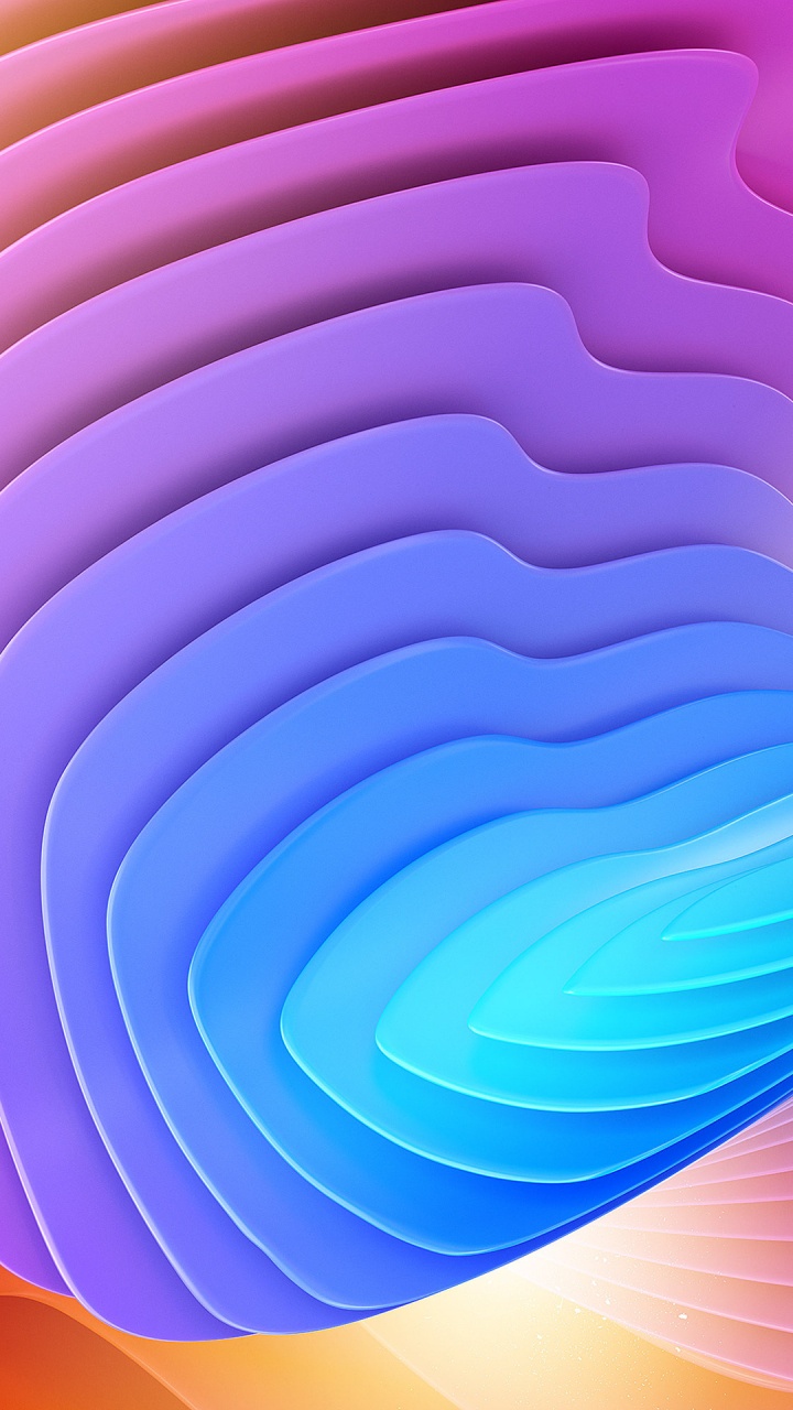 Обои электрик, синий, синий зеленый, Фиолетовый, Апельсин в разрешении 720x1280