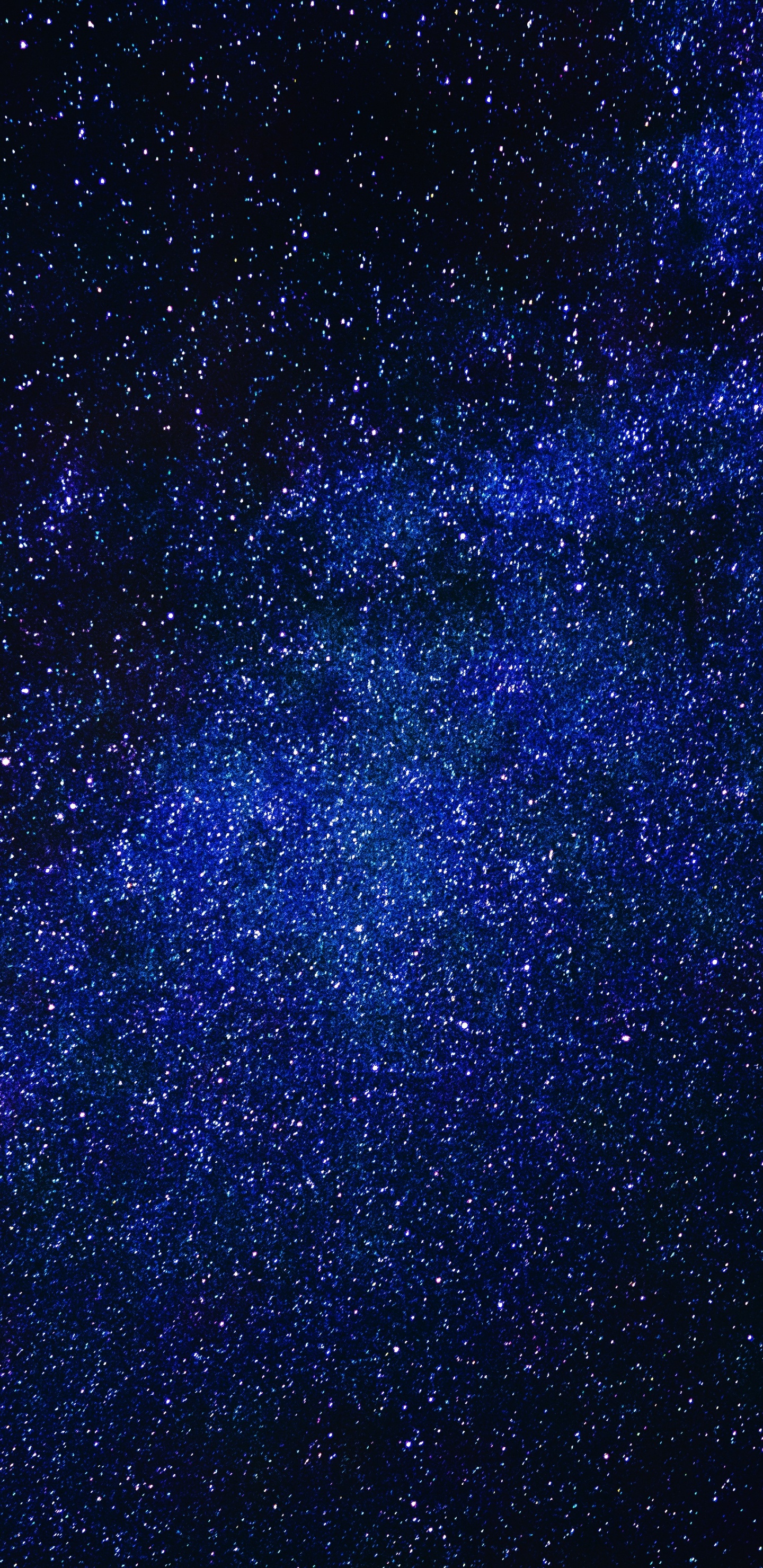Обои звезда, Галактика, Млечный Путь, синий, черный в разрешении 1440x2960