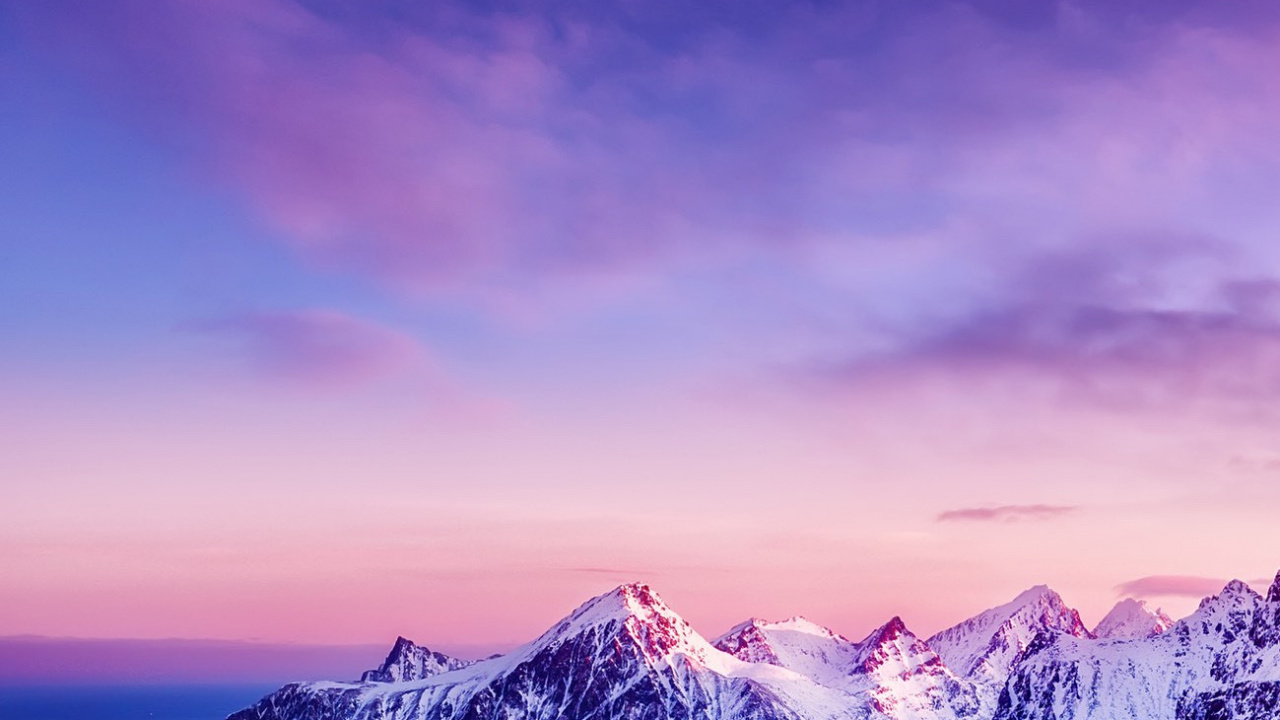 Обои Лофотен, природа, пейзаж, Арктика, природный ландшафт в разрешении 1280x720