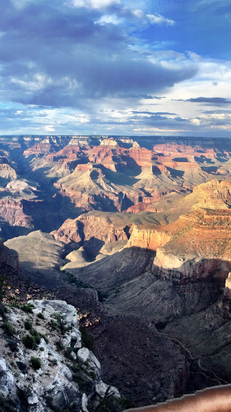 Обои национальный парк Гранд каньон, национальный парк, каньон, бесплодные земли, парк в разрешении 750x1334