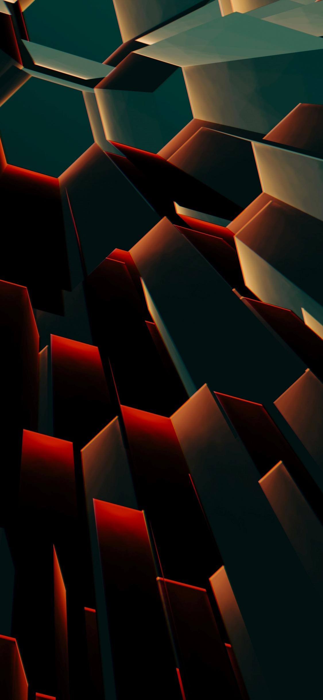 Обои свет, графика, дизайн, материальное свойство, параллель в разрешении 1125x2436