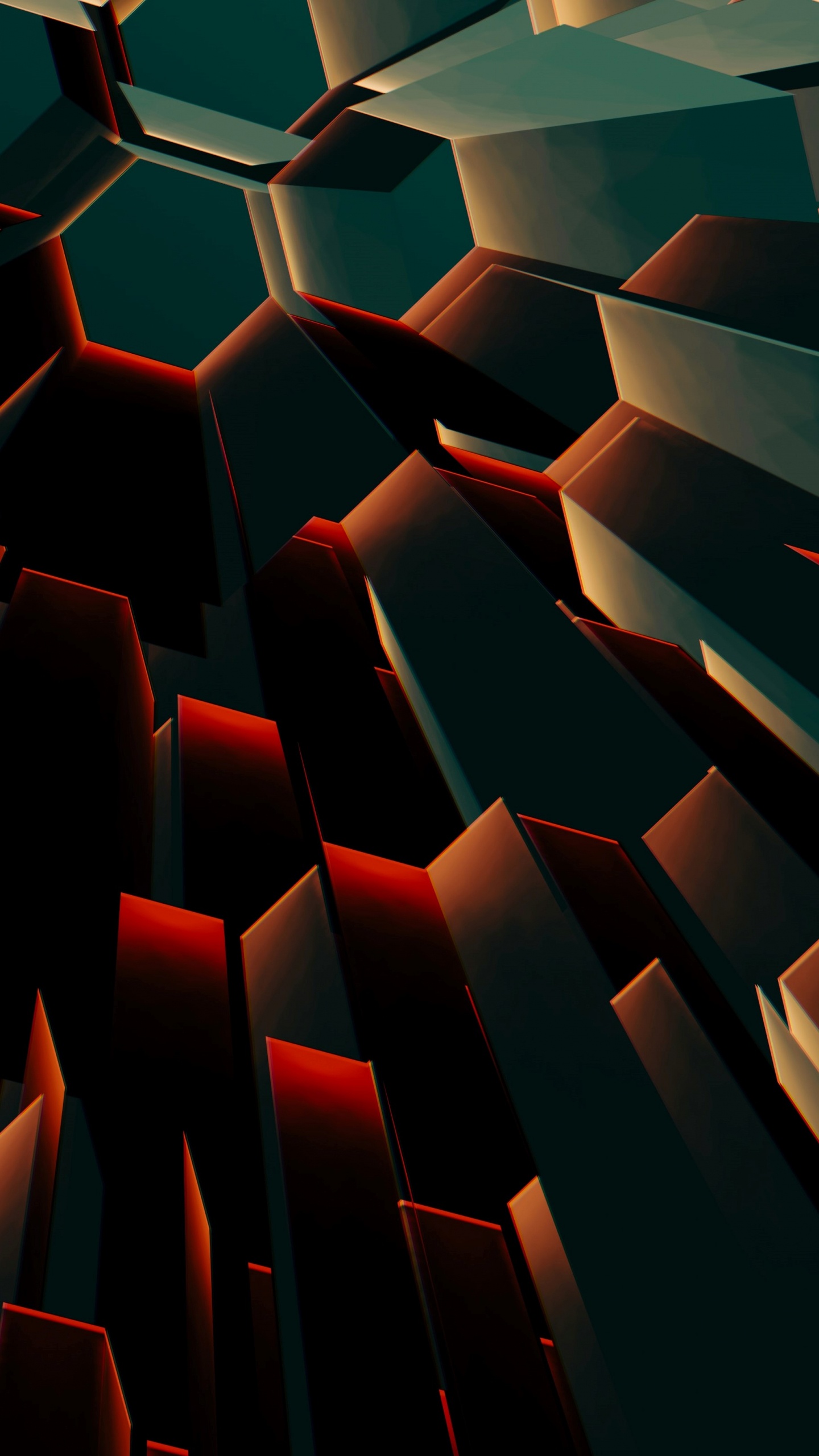 Обои свет, графика, дизайн, материальное свойство, параллель в разрешении 1440x2560