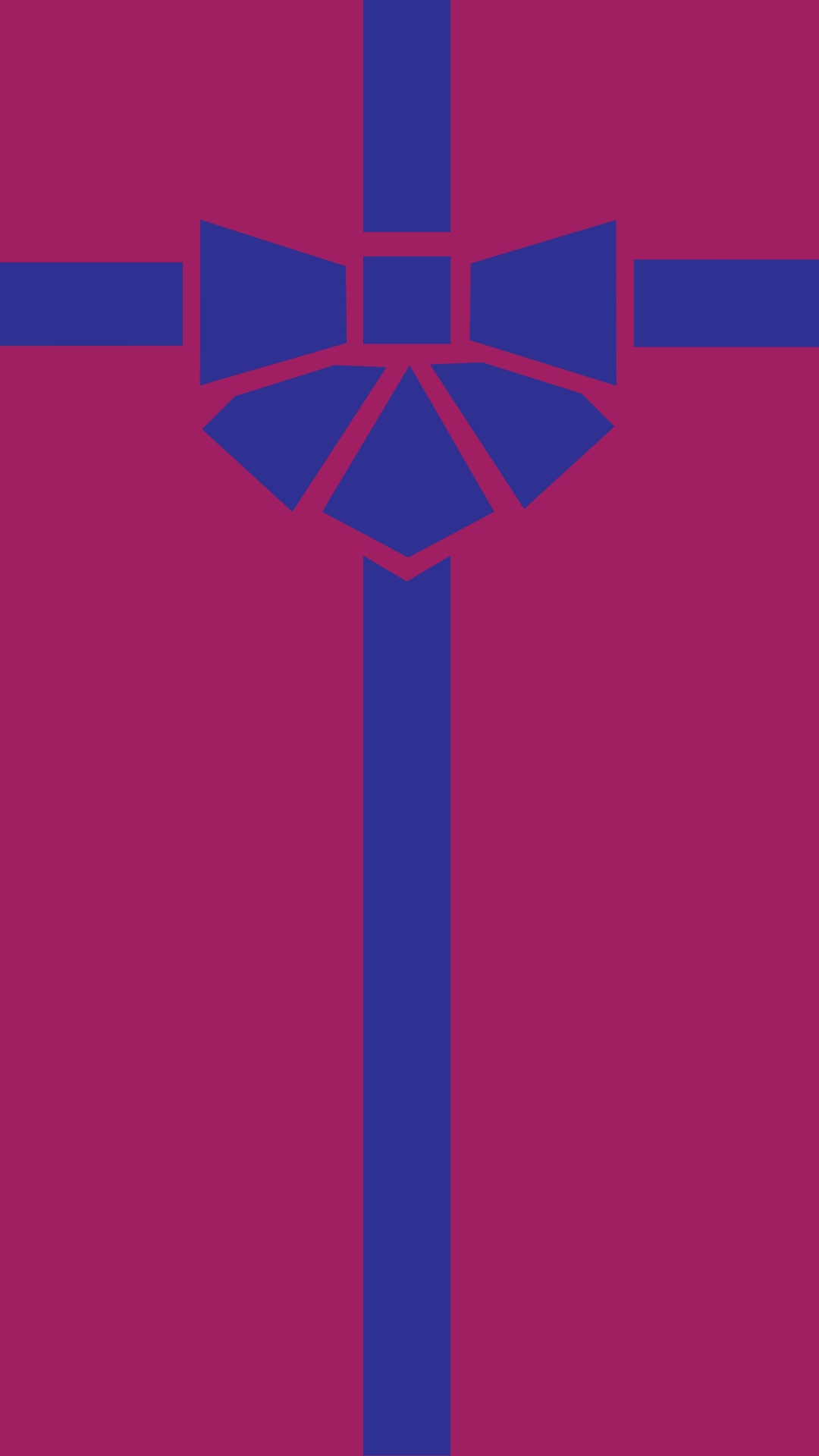 Обои симметрия, графический дизайн, крест, синий, красный цвет в разрешении 1080x1920