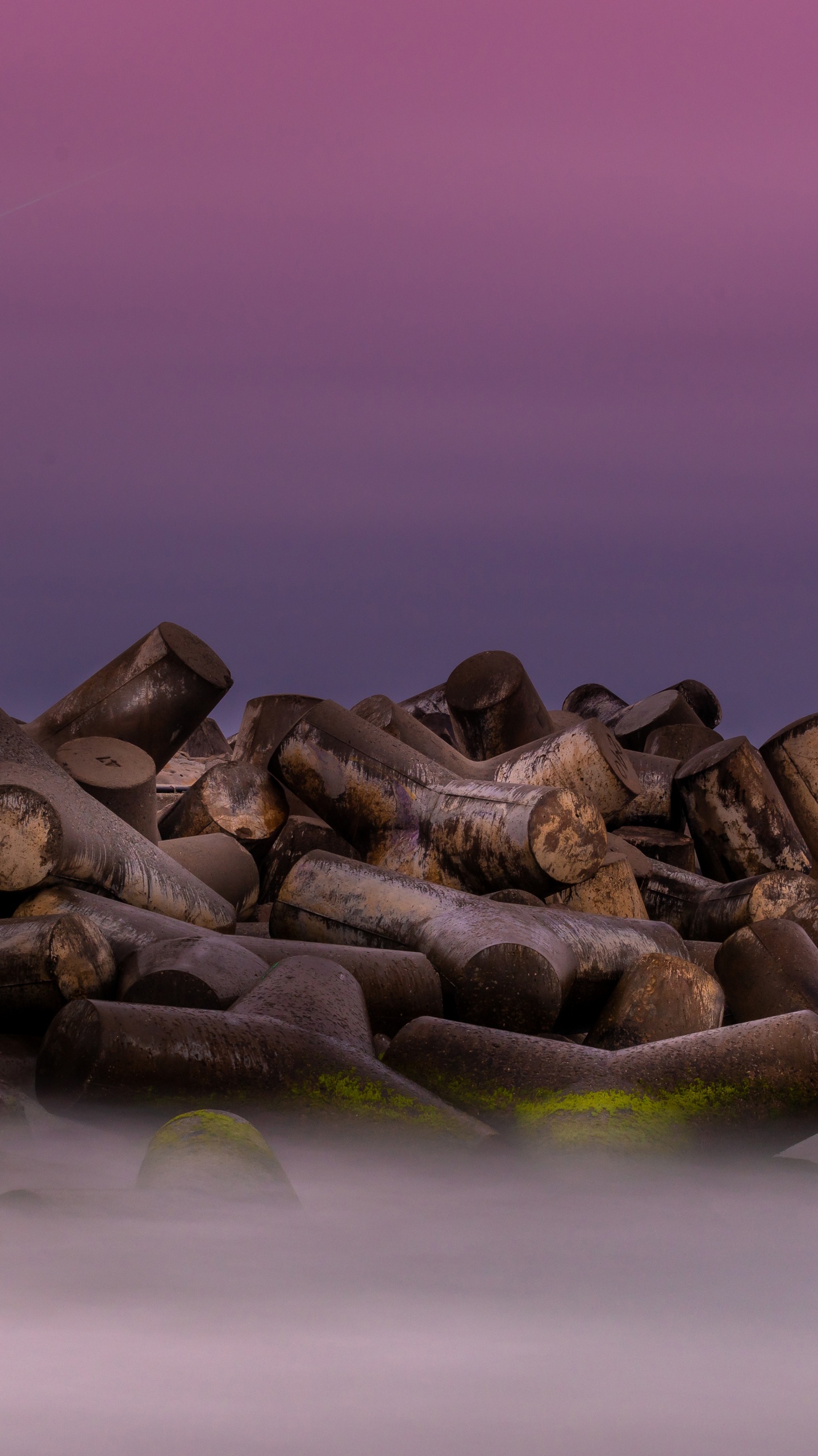 Обои Маяк, вода, вышка, древесина, Сигнальная башня в разрешении 1440x2560