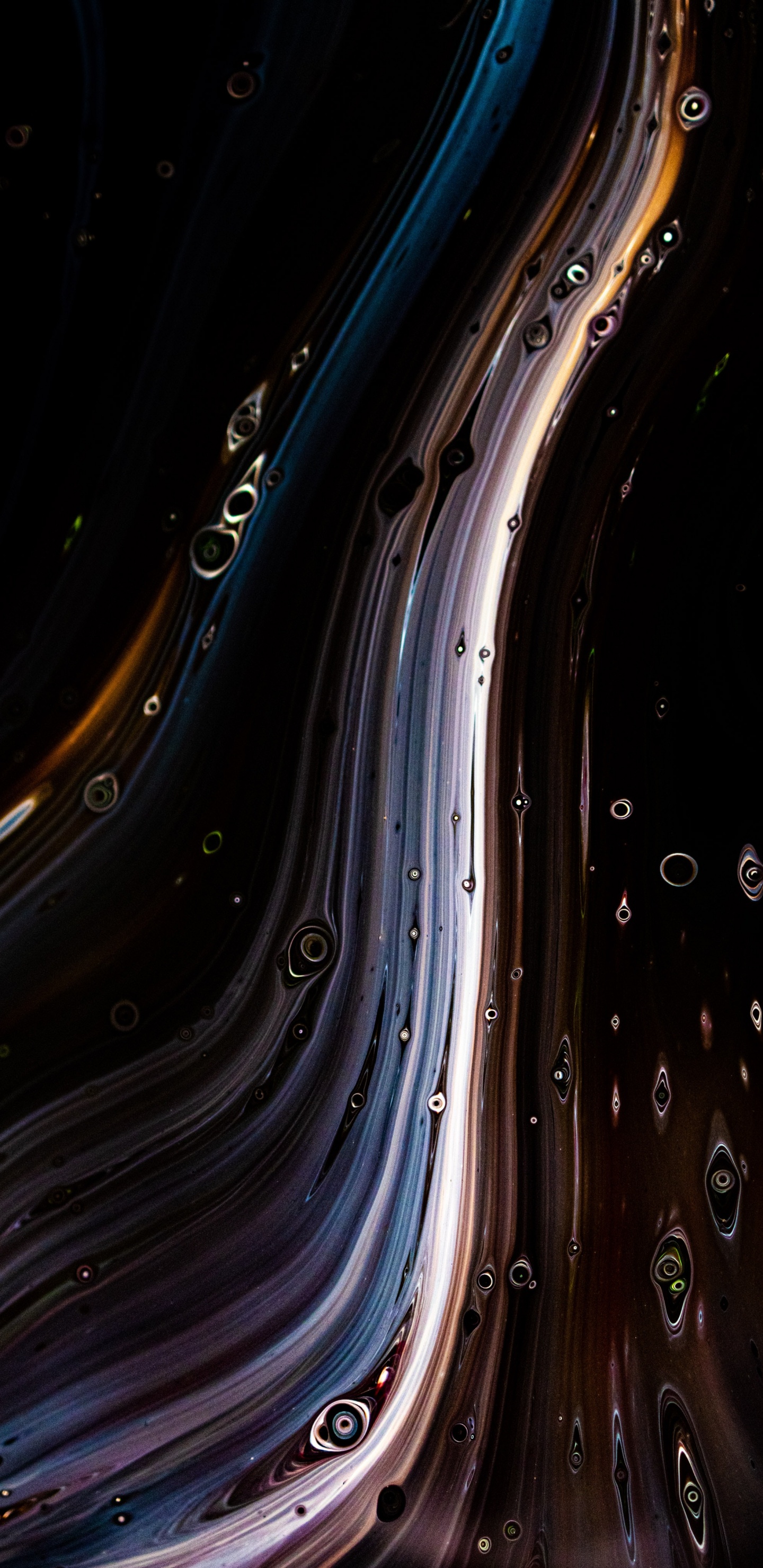 Обои дорожное покрытие, асфальт, проезд, дорога, смола в разрешении 1440x2960