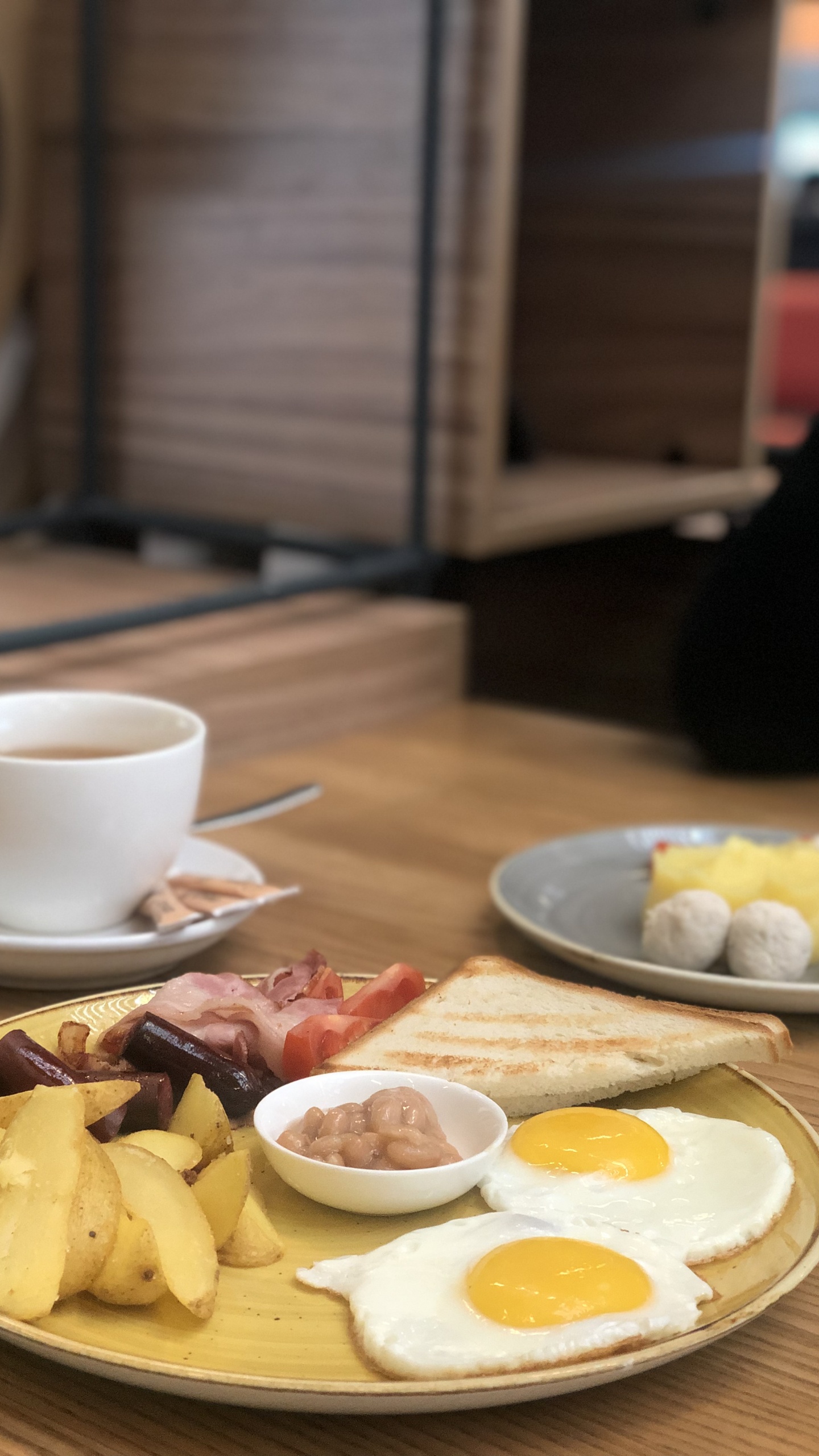 Обои завтрак, полноценный завтрак, serveware, кофейная чашка, пища в разрешении 1440x2560