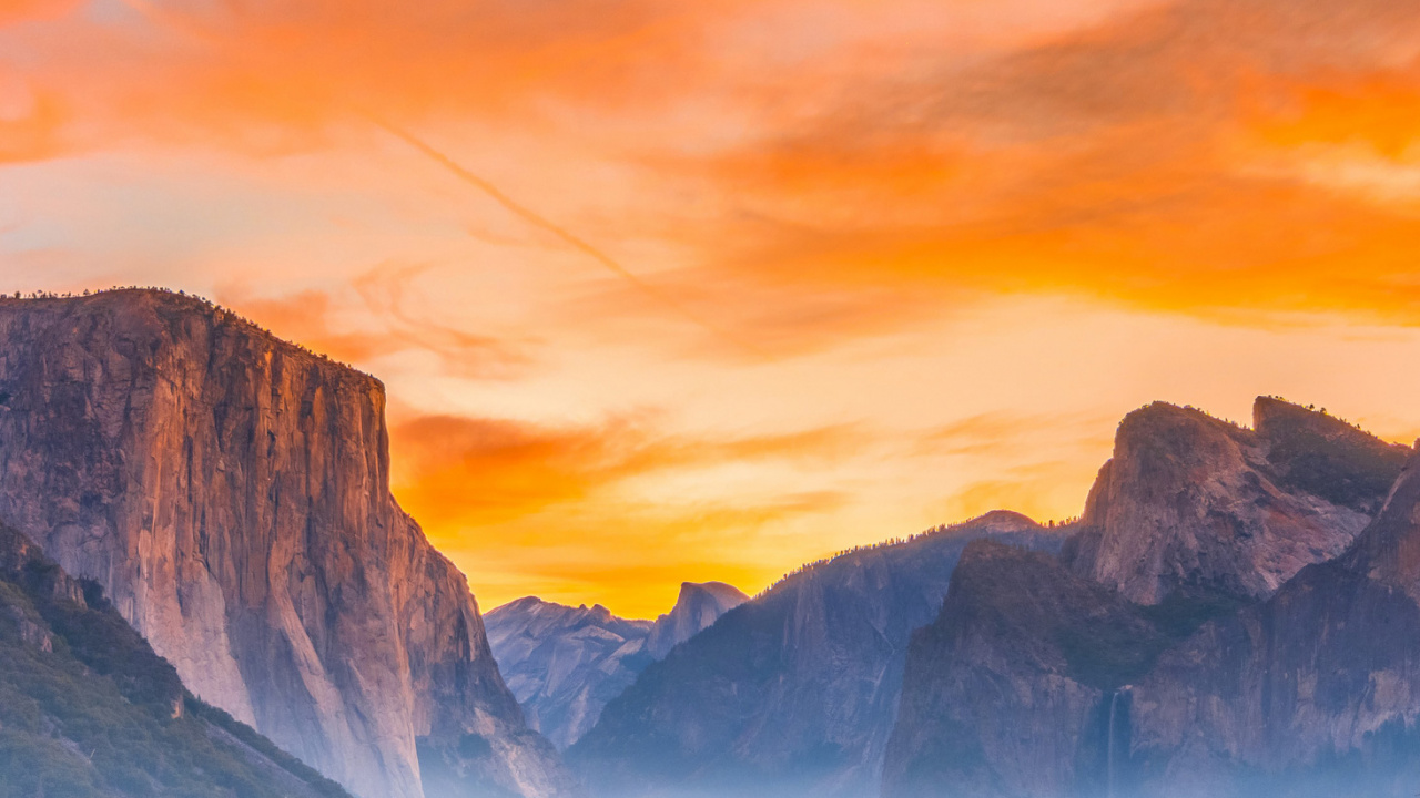 Обои йосемитский национальный парк, йосемити, национальный парк, парк, природа в разрешении 1280x720