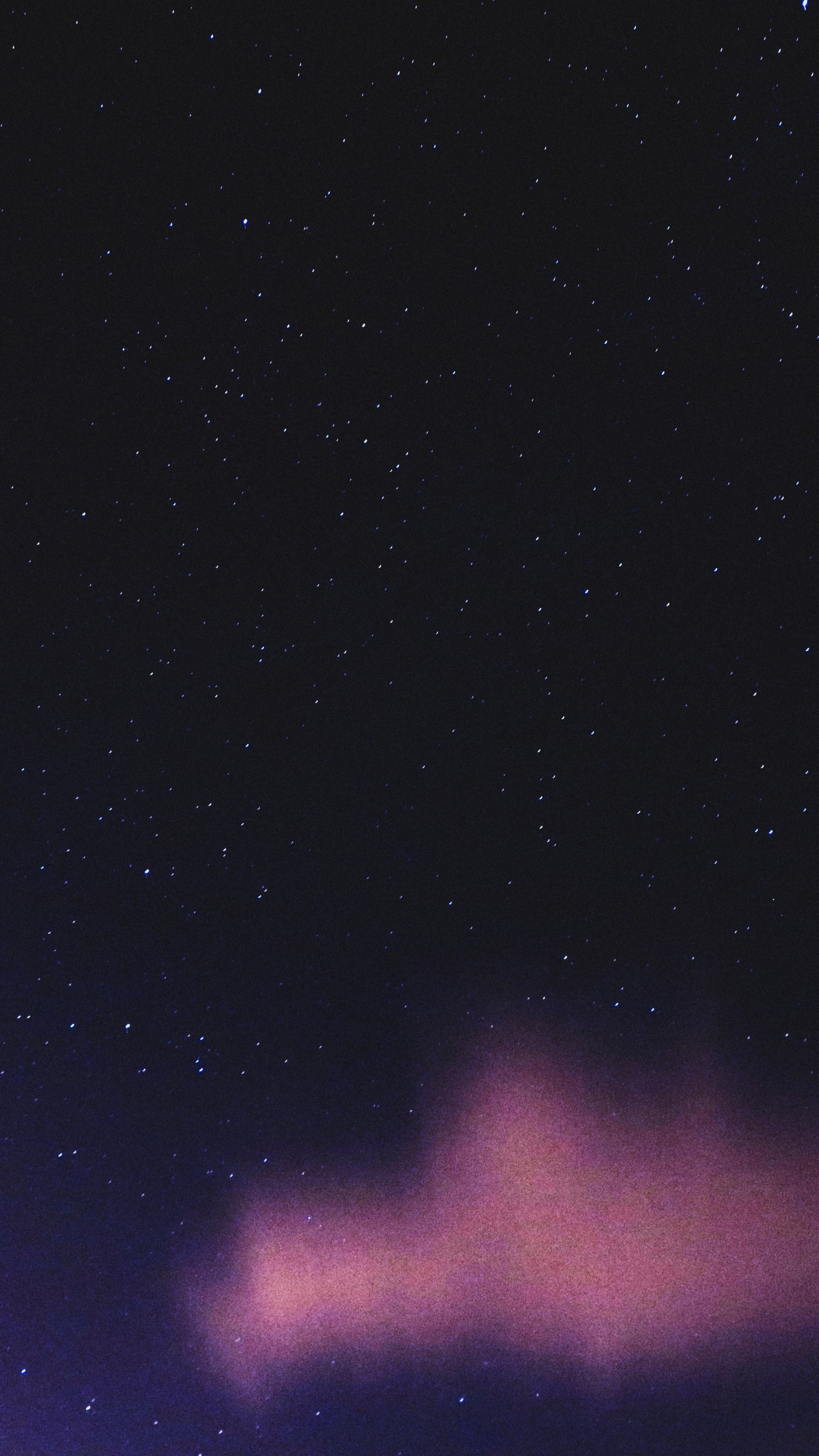 Обои атмосфера, пурпур, ночь, Аврора, космос в разрешении 1440x2560