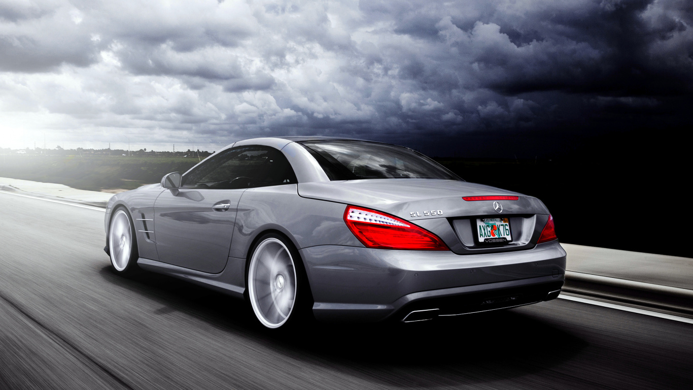 Обои авто, обод, Infiniti, mercedes benz sl class, личный роскошный автомобиль в разрешении 1366x768