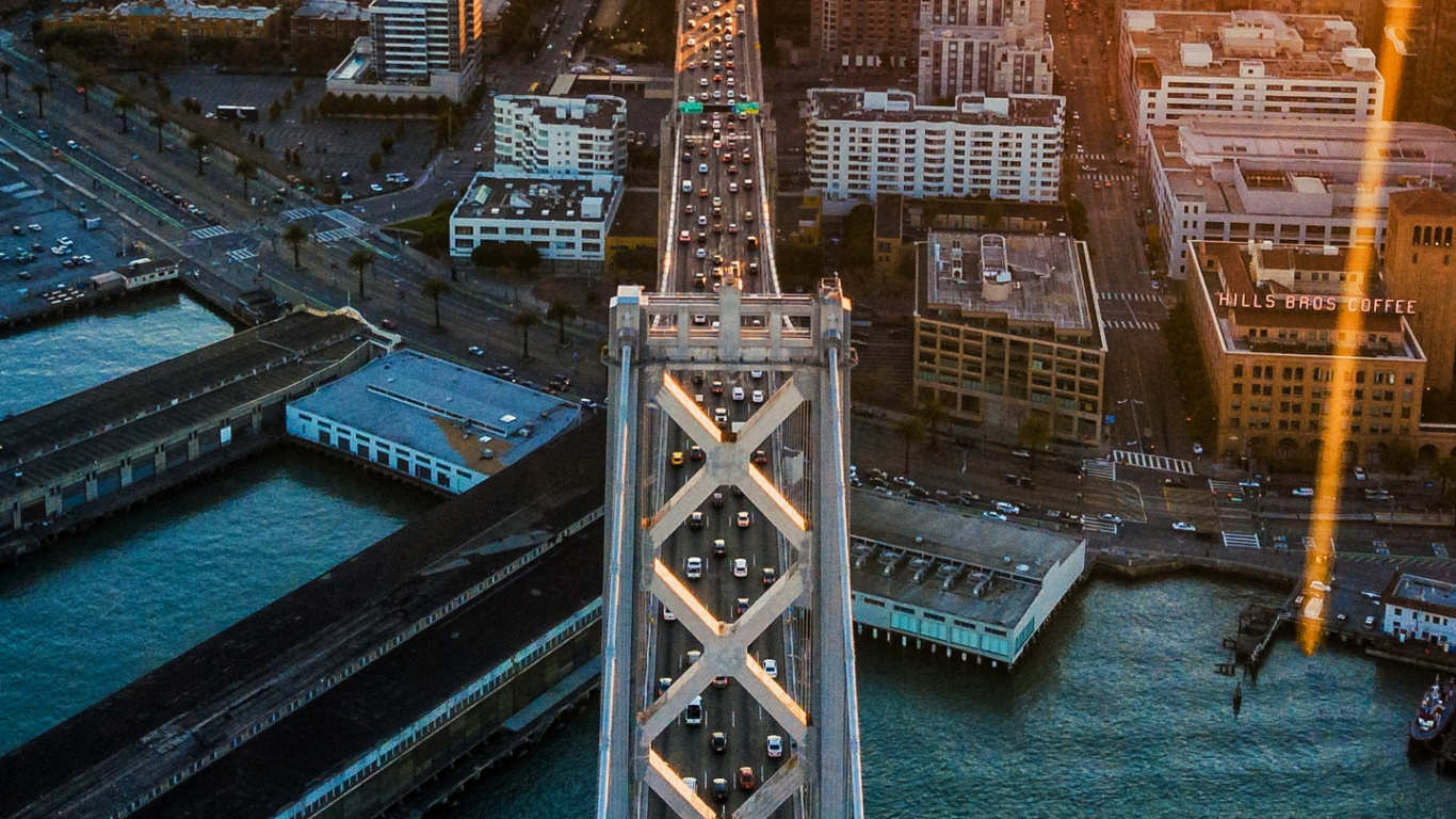 Обои городской пейзаж, Мне жаль, силиконовая долина, вода, здание в разрешении 1366x768
