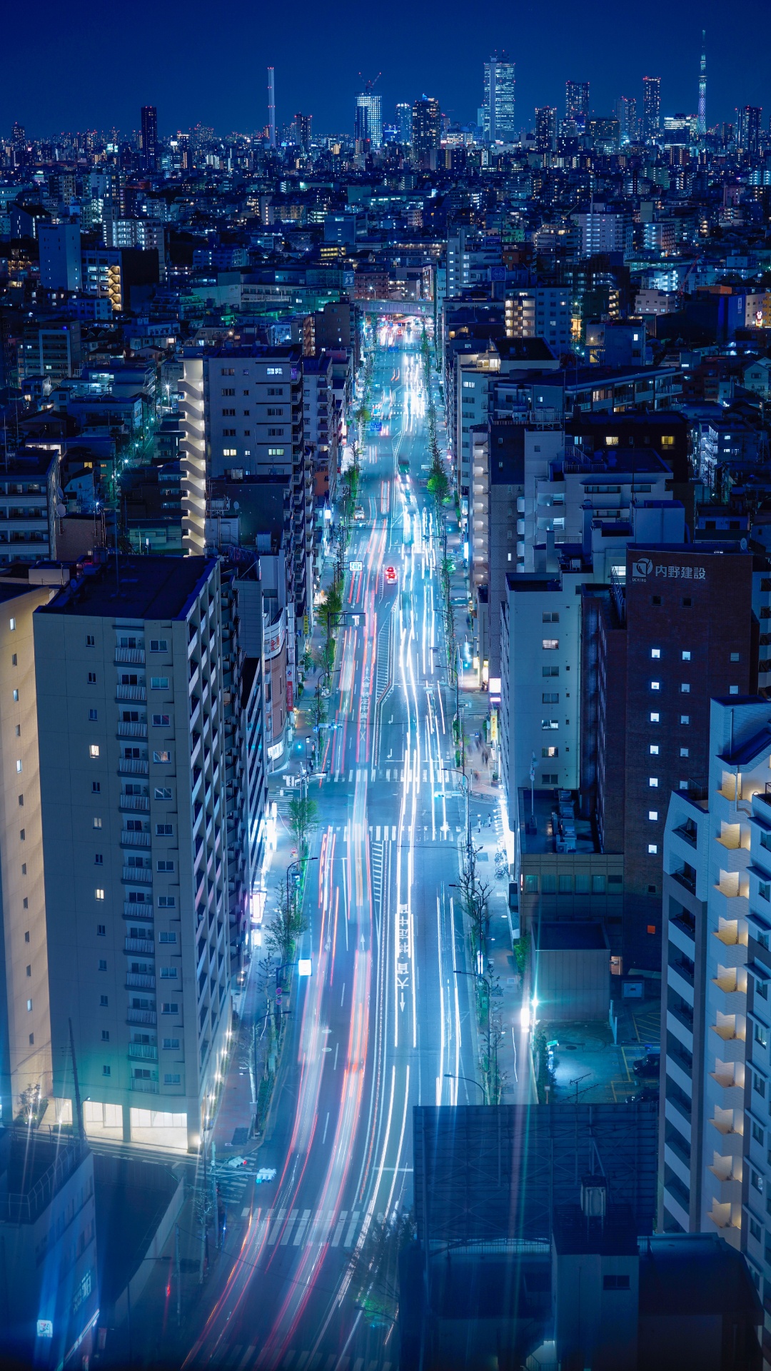 Обои городской пейзаж, город, метрополия, городской район, небоскреб в разрешении 1080x1920