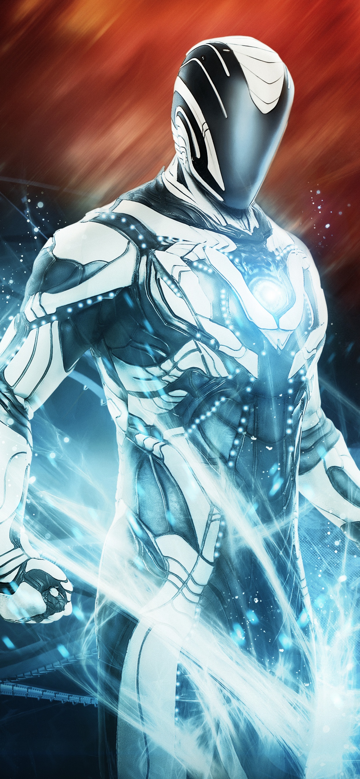 Обои графический дизайн, иллюстрация, супергерой, графика, игры в разрешении 1242x2688