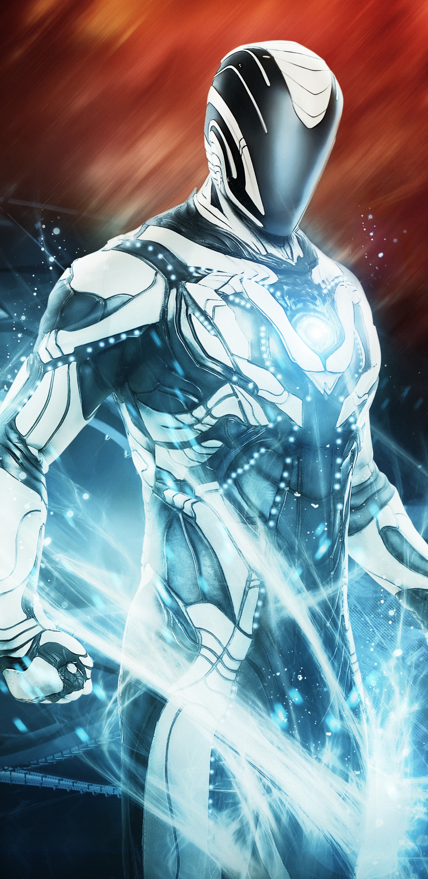 Обои графический дизайн, иллюстрация, супергерой, графика, игры в разрешении 1440x2960