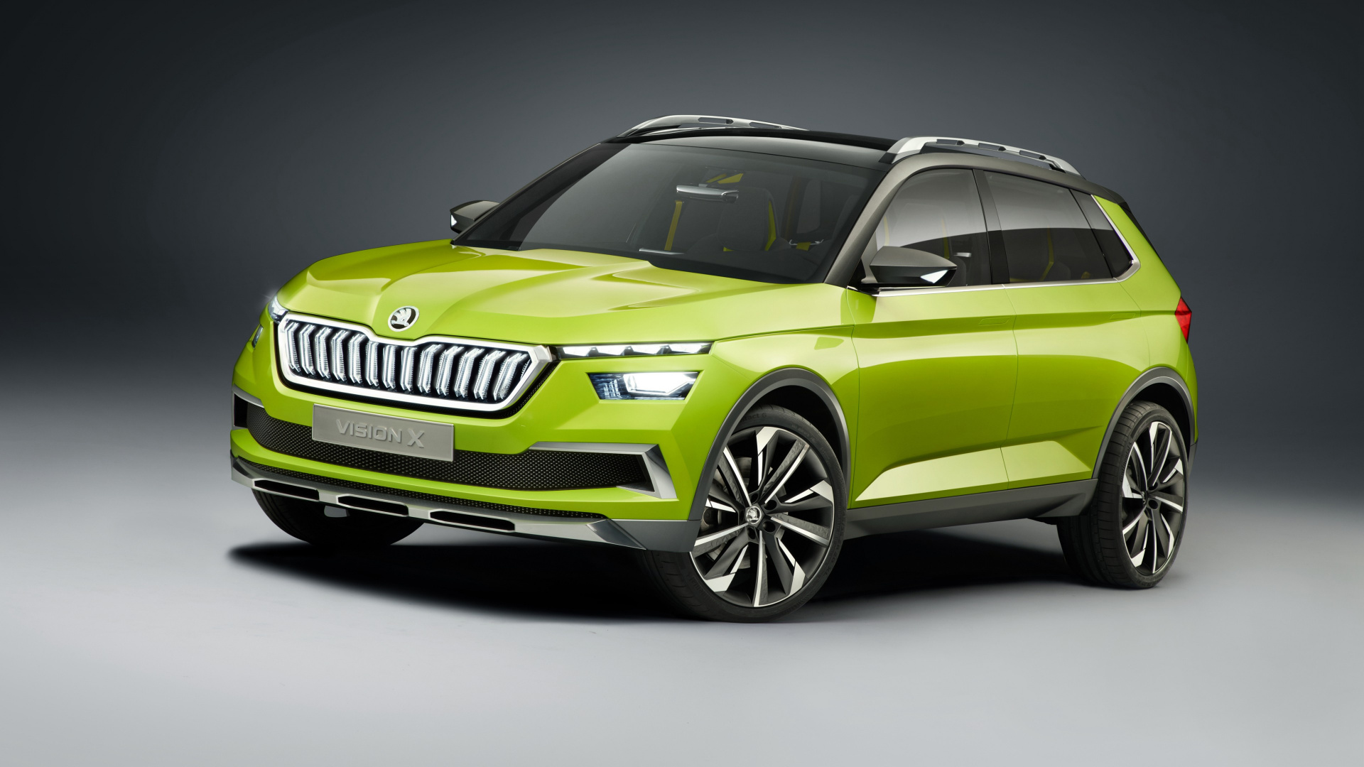 Обои skoda visin x, koda vision x, код видения e, skoda octavia, автомобильный код в разрешении 1920x1080